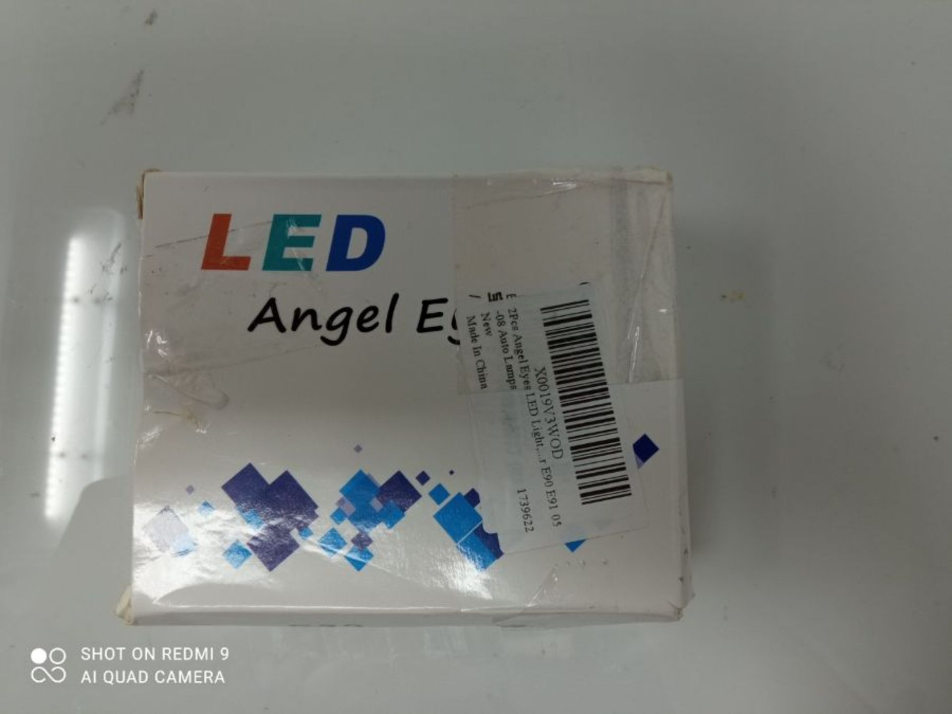 EBTOOLS Angel Eyes LED Light,2PCS 12W 6000K LED Angel Eyes Halo Ring Marker Light Repl - Image 2 of 3