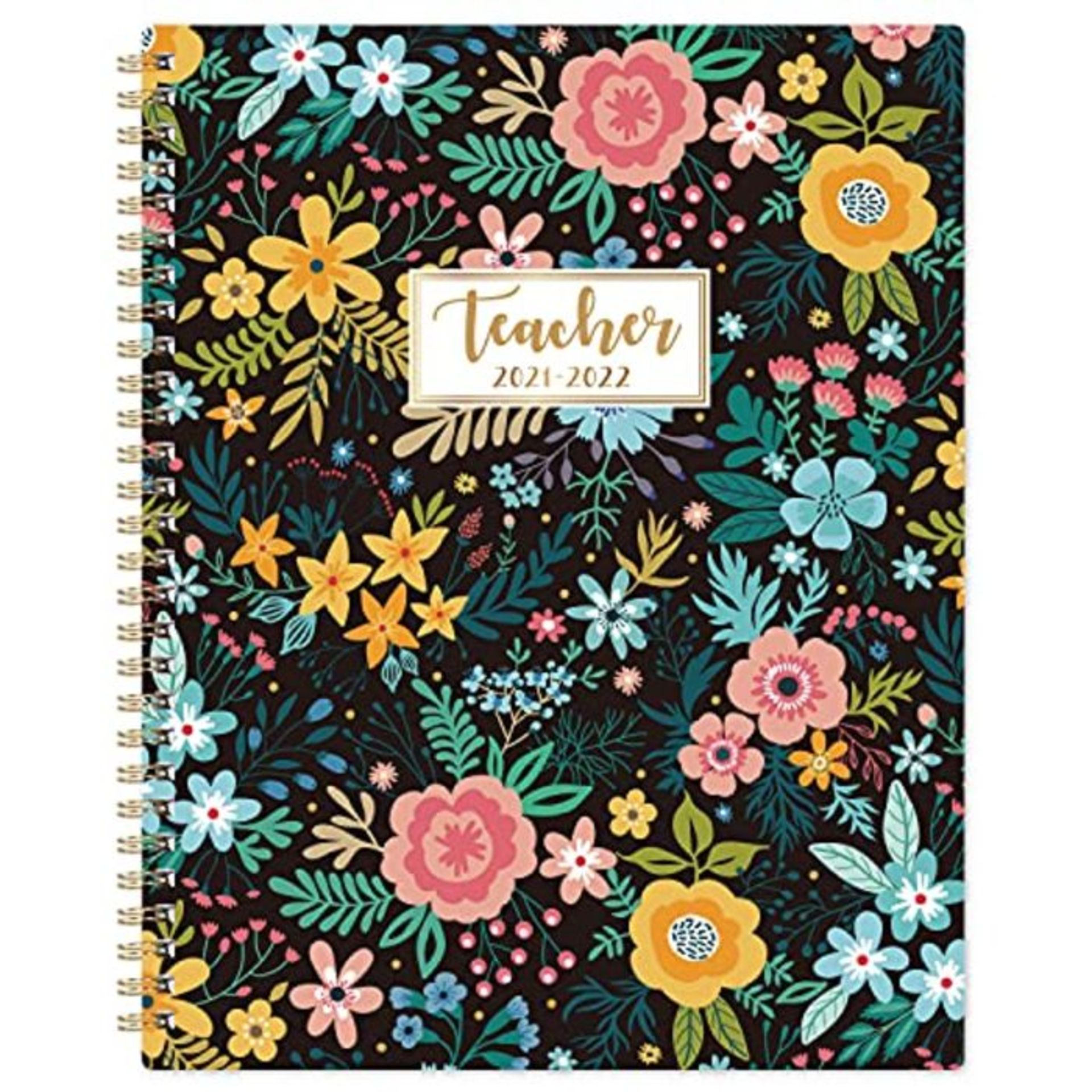 Teacher Planner 2021 2022 - Academic Planner for Teachers with Monthly Tabs, 8 x 10 In