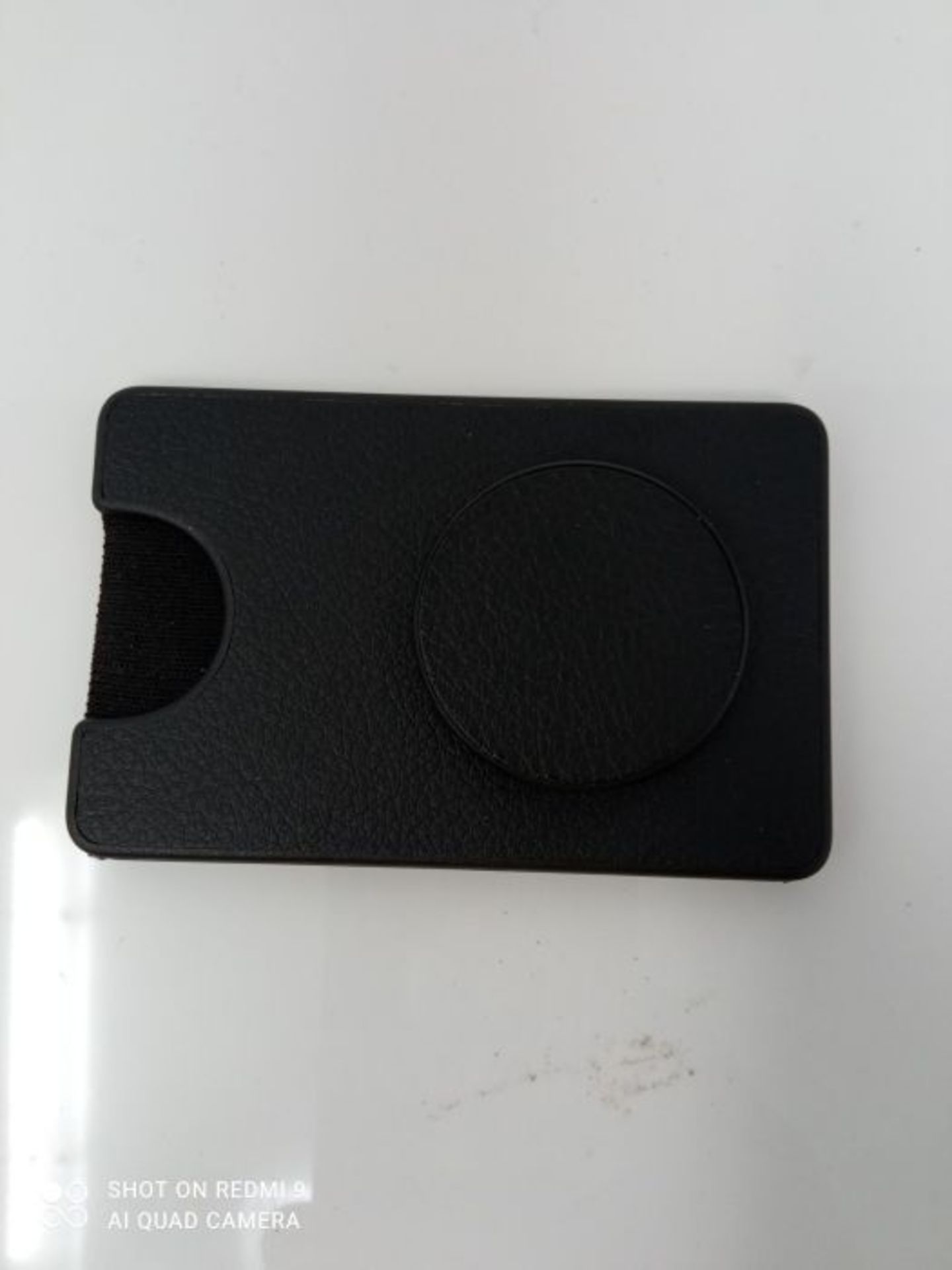 PopSockets PopWallet+ with Integrated Swappable PopTop - Pebbled Vegan Leather - Image 2 of 2