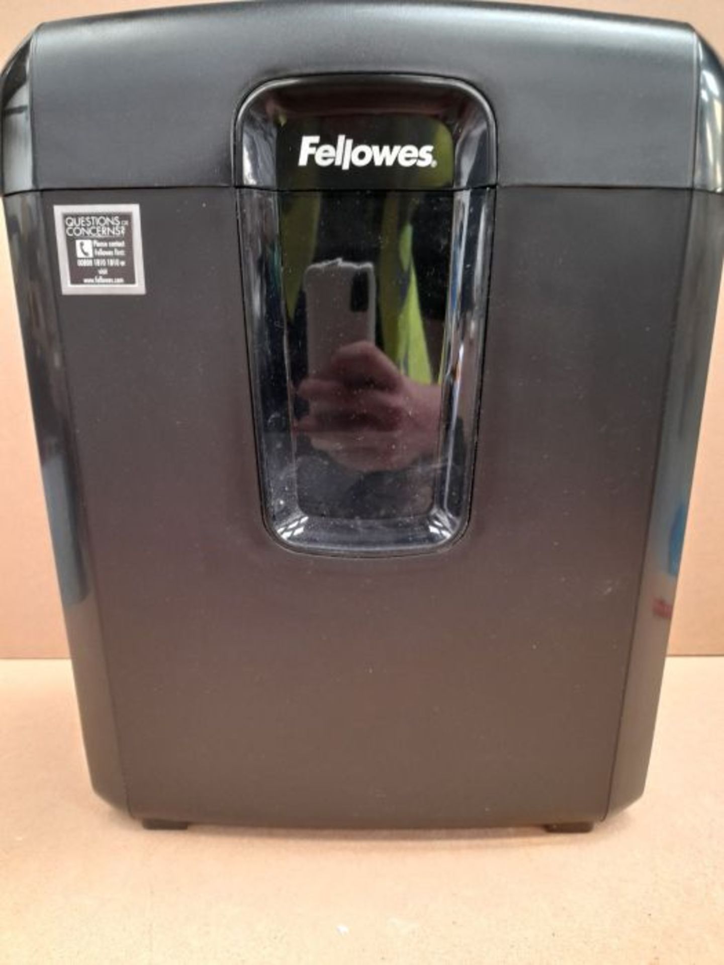 Fellowes Powershred 8Cd Personal 8 Sheet Cross Cut Paper Shredder for Home Use - with - Image 3 of 3