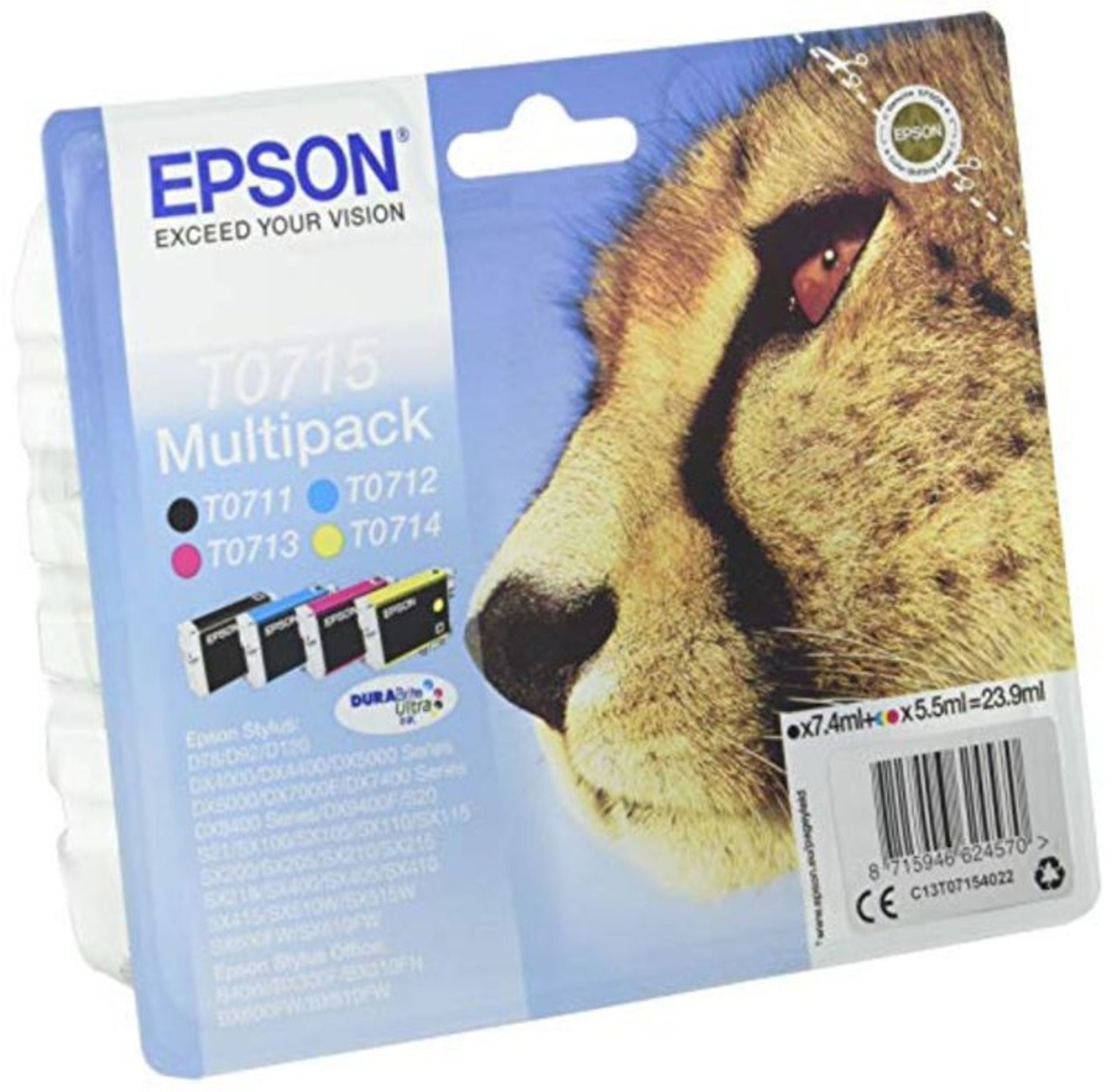 [CRACKED] EPSON Cheetah Ink Cartridge for Epson Stylus SX600FW Series - Assorted