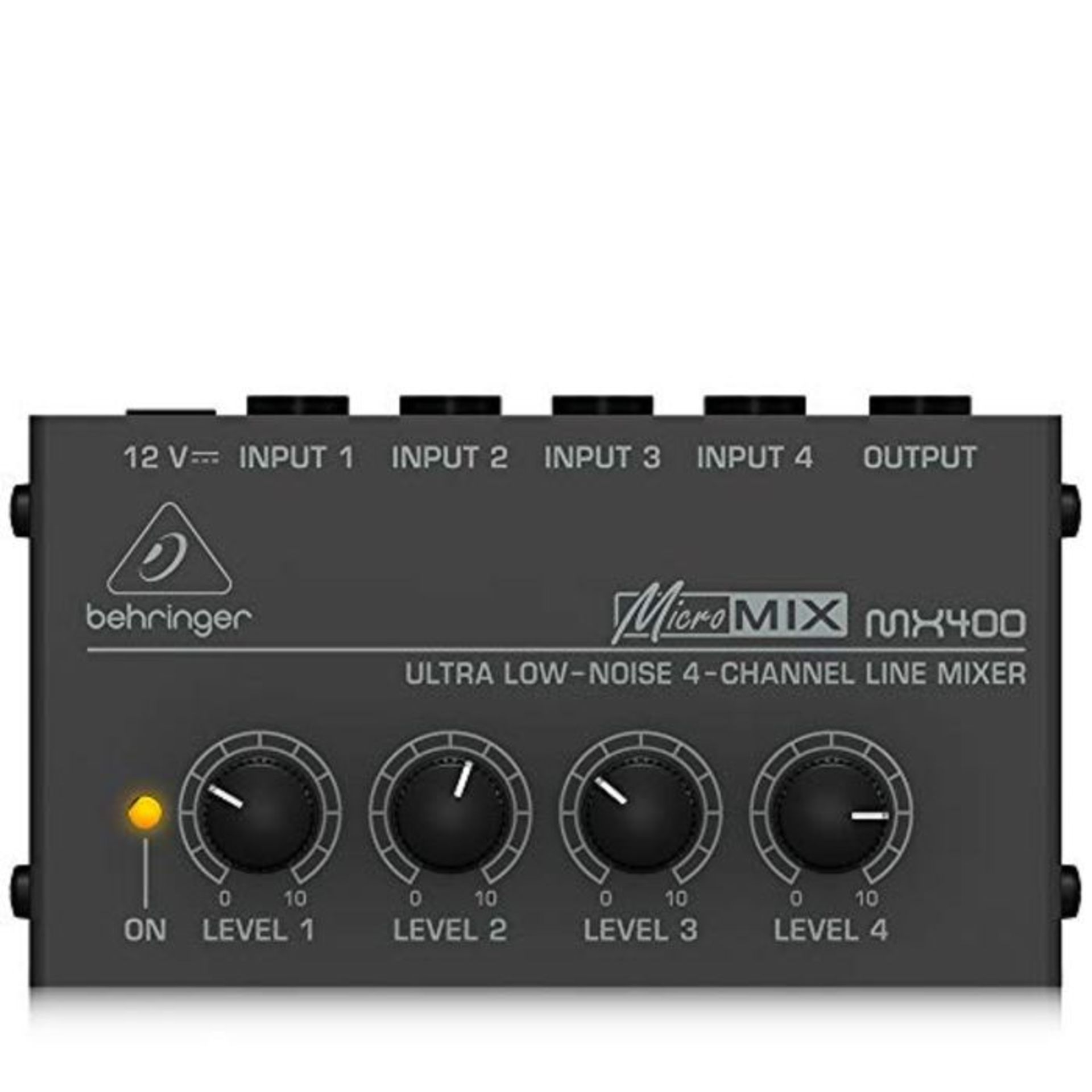 Behringer MX400 Micromix Low Noise 4 Channel Mono Line Mixer