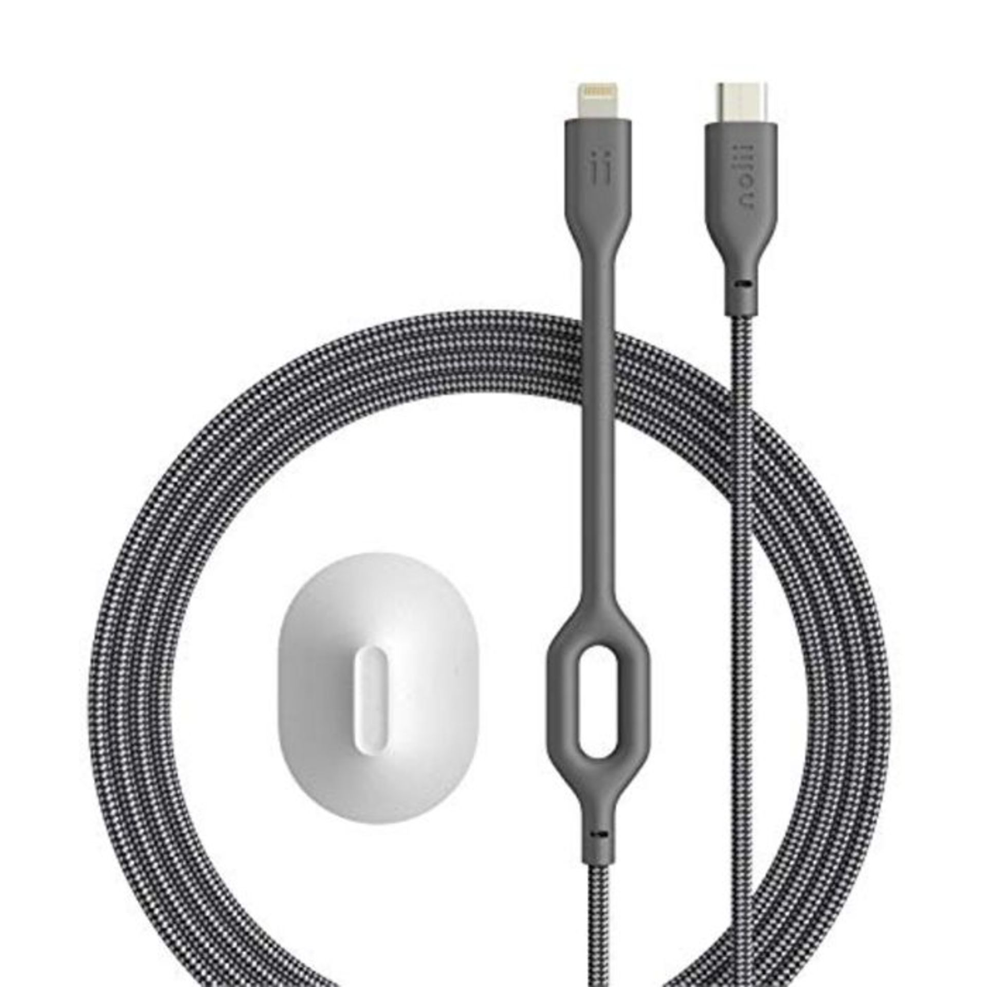 nolii USB C to Apple Lightning Cable | Apple MFi Certified 2 metre | Fast Charger | Ke