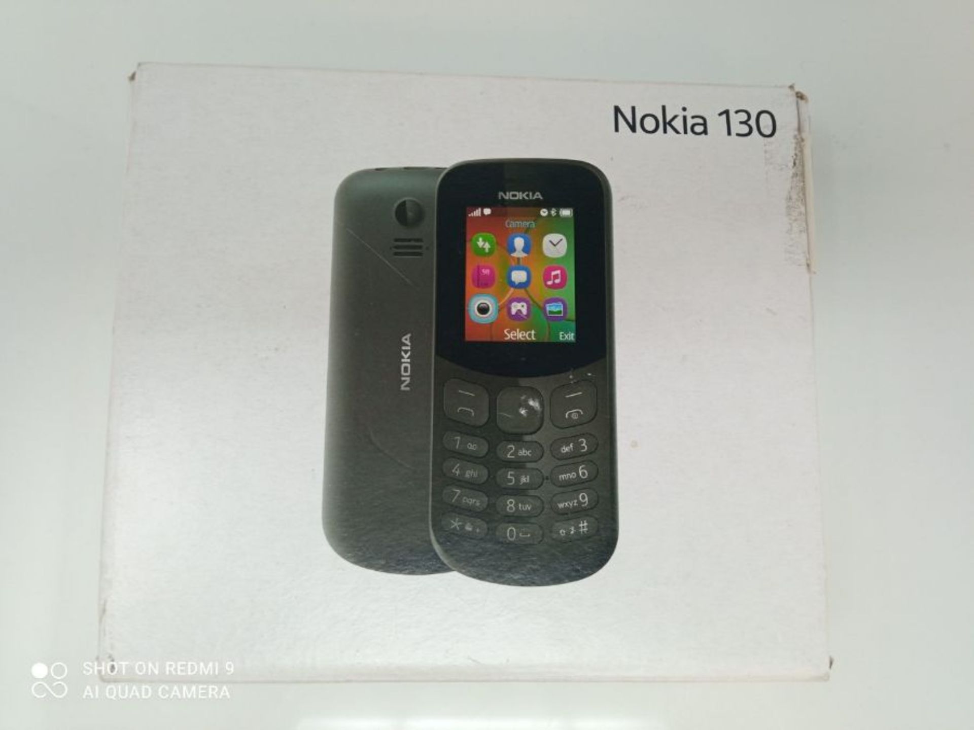Nokia 130 SIM-Free Mobile Phone (2017 Edition) - Black - Image 3 of 3