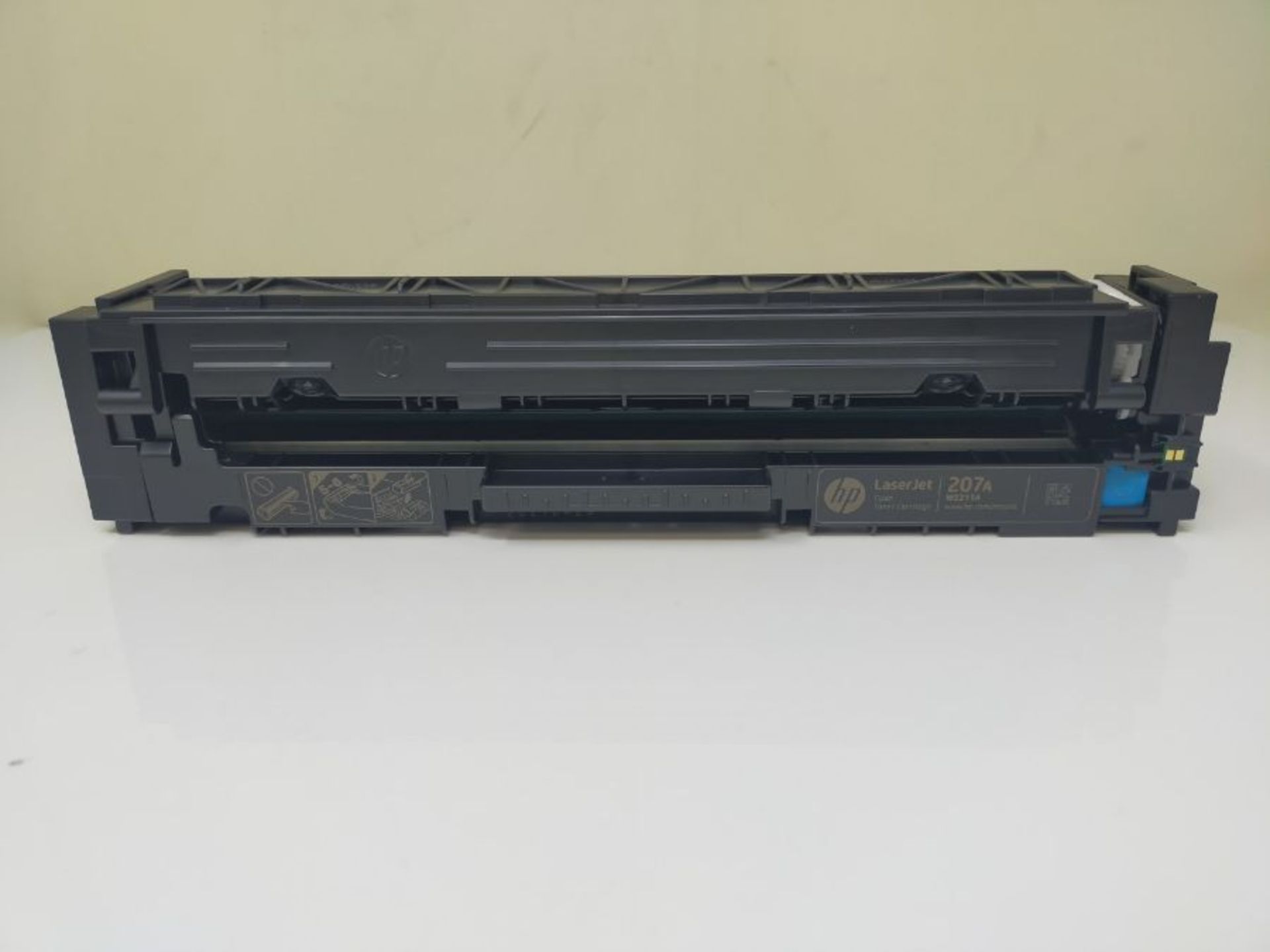 RRP £61.00 HP W2211A 207A Original LaserJet Toner Cartridge, Cyan, Single Pack - Image 2 of 3