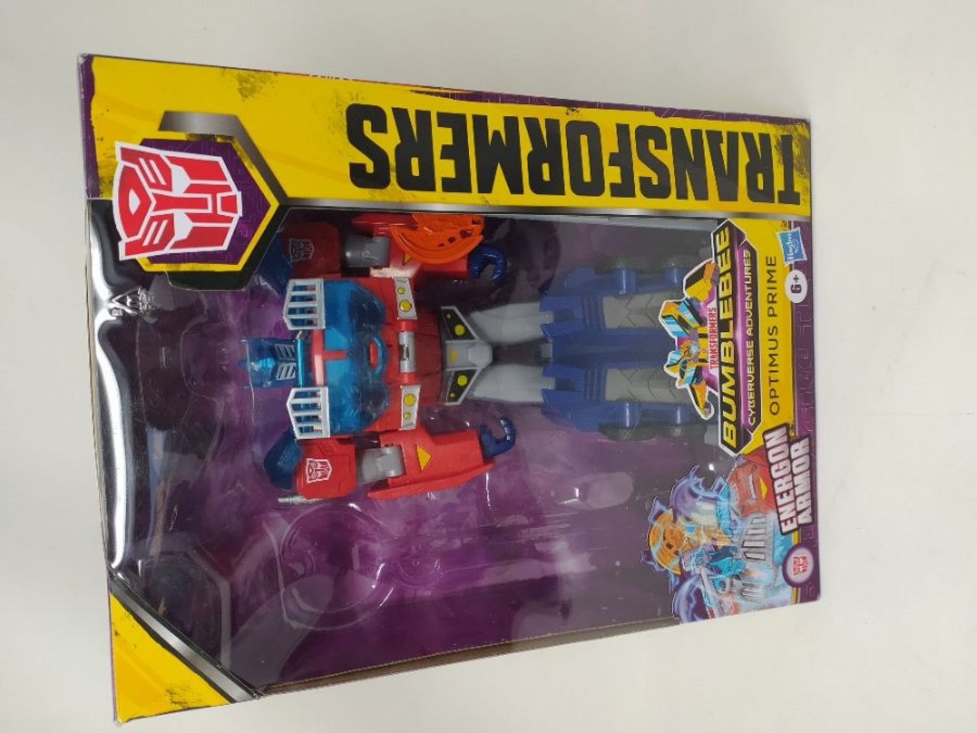 TRANSFORMERS Toys Cyberverse Ultimate Class Optimus Prime Action Figure - Combines wit - Image 2 of 3