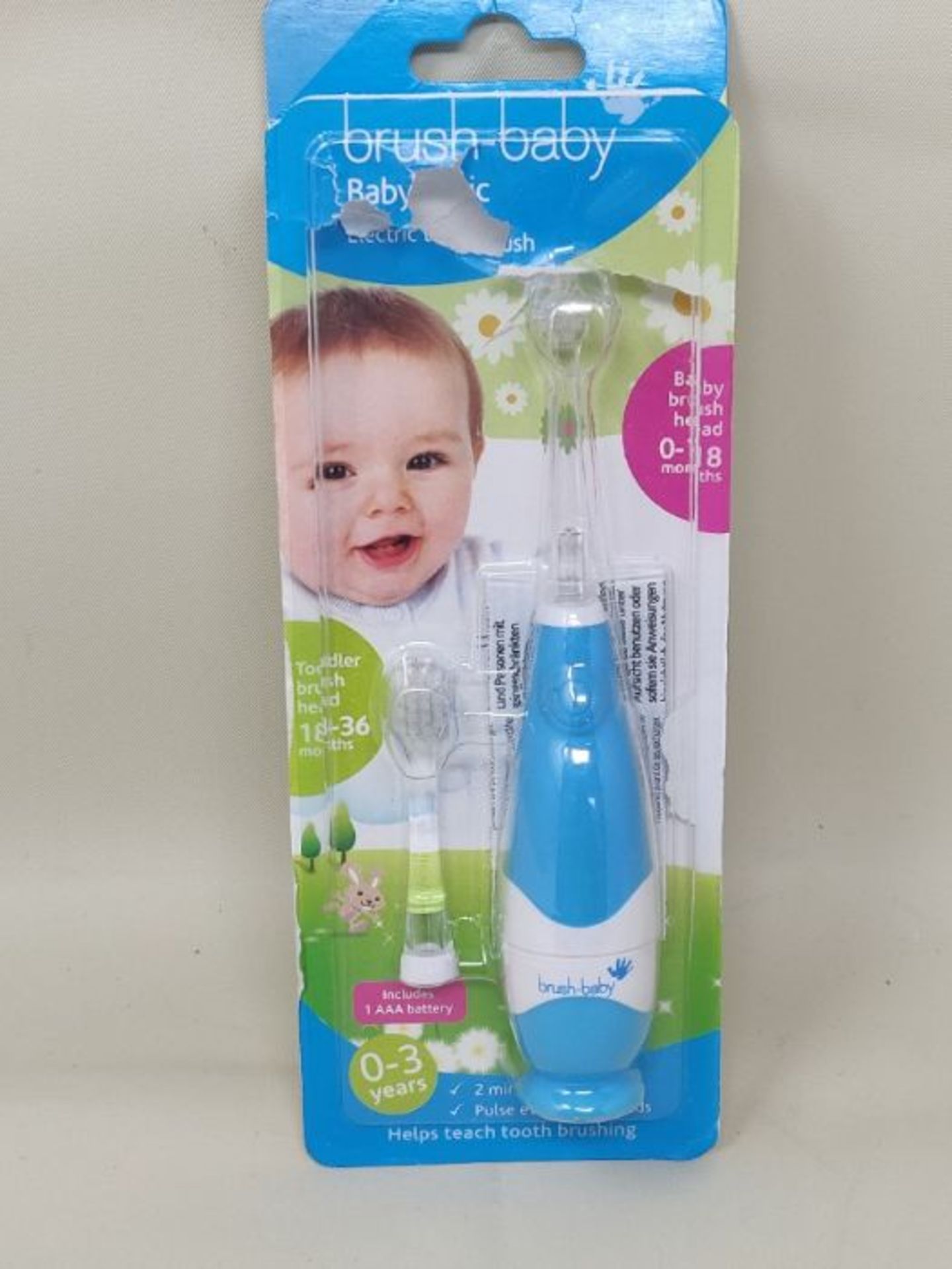 Brush-Baby BabySonic Electric Toothbrush for Babies & Toddlers | Stage 2-First Teeth | - Image 2 of 2