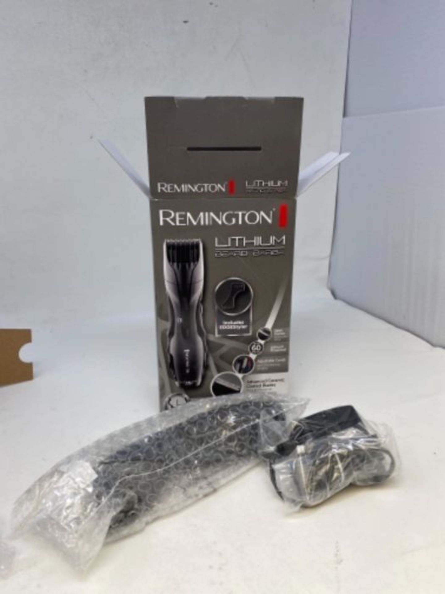 Remington Mens Cordless Lithium Barba Beard Trimmer, Up to 60 Minutes on 1 Charge - MB - Image 2 of 2