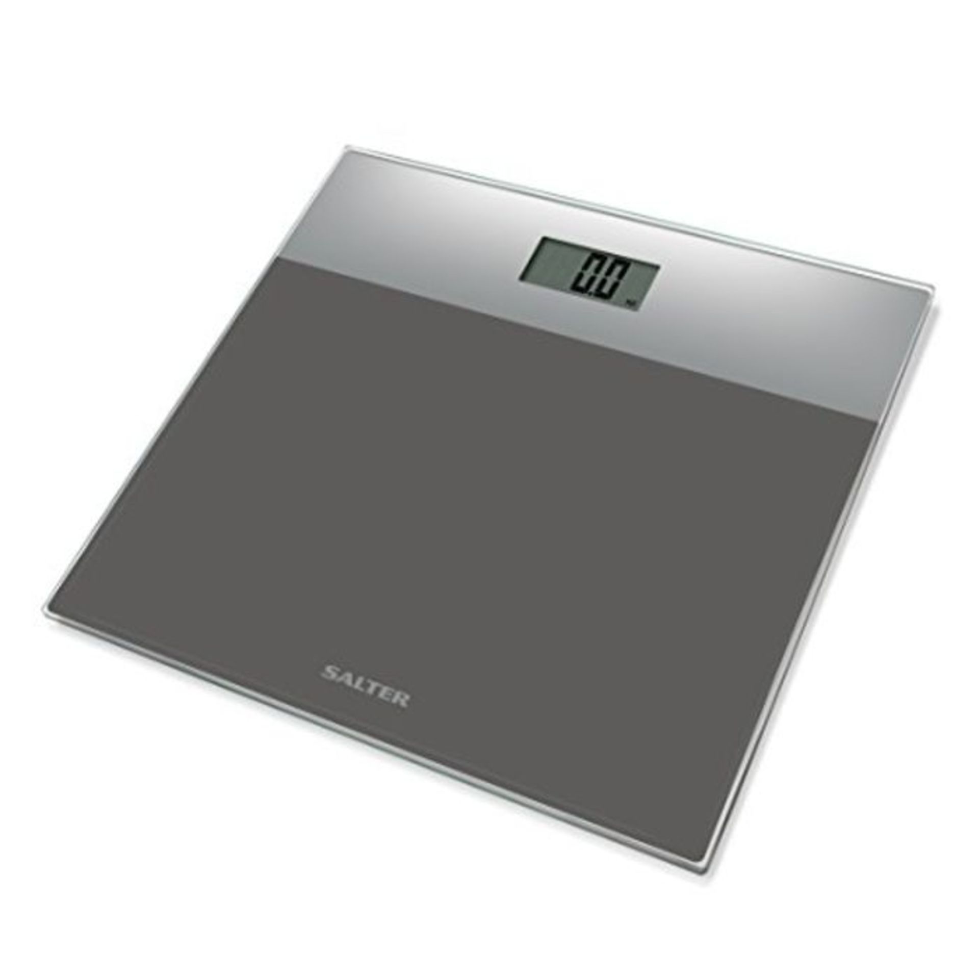 Salter Digital Body Weight Bathroom Scale (Ultra Slim, Easy Read Tempered Glass, Step-