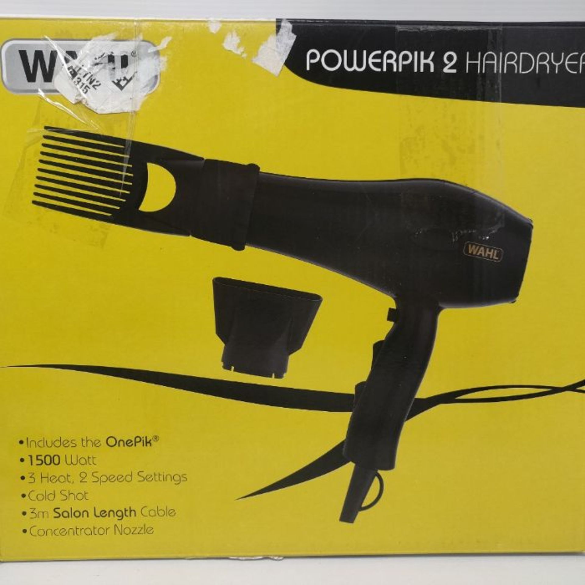 Wahl Hairdryers for Women Powerpik 2 Hair Dryer with Pik Attachment, Afro Hairdryer - Image 3 of 3