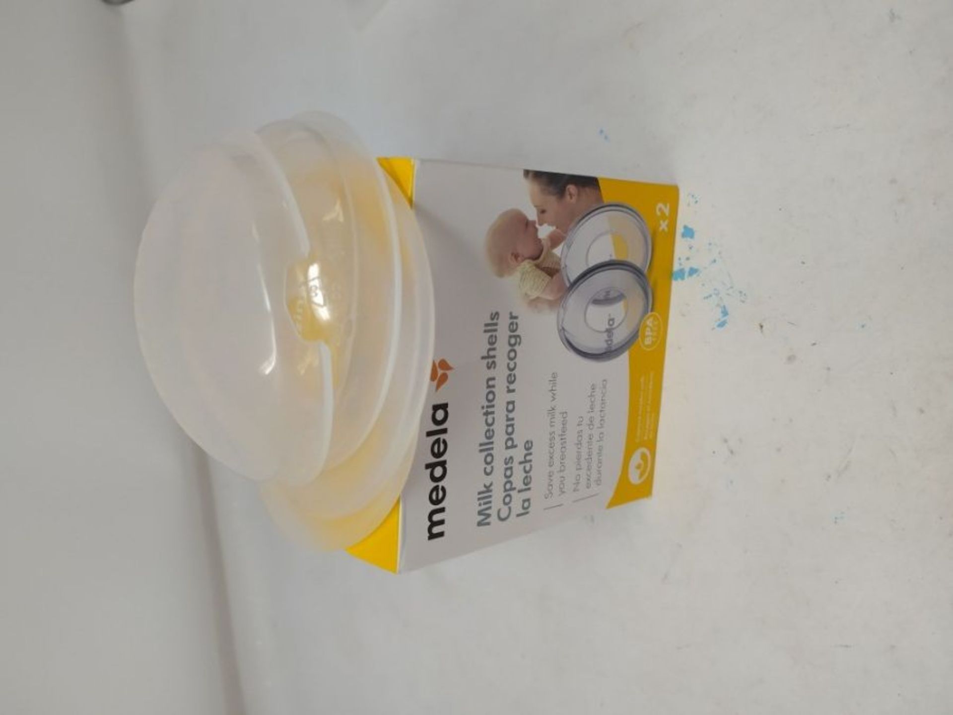 Medela Breast Milk Collector Shells, Silicone Breastmilk Collection Nipple Shells, Pac - Image 2 of 2