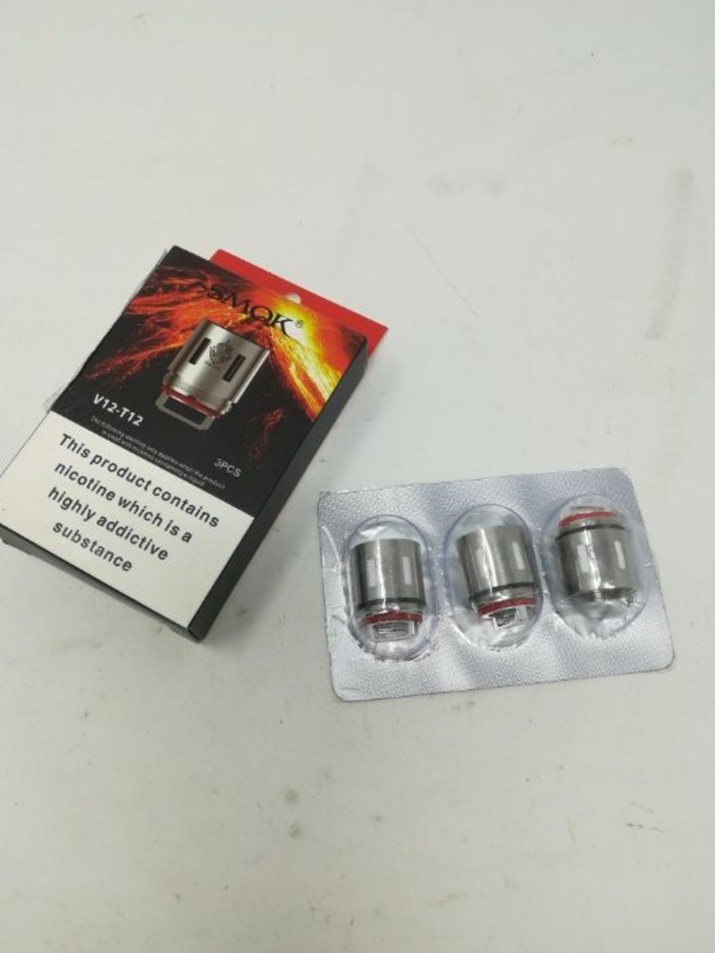 SMOK TFV12 Tank Replacement Coils 0.12ohm V12-T12 Duodenary Coil - Image 2 of 2