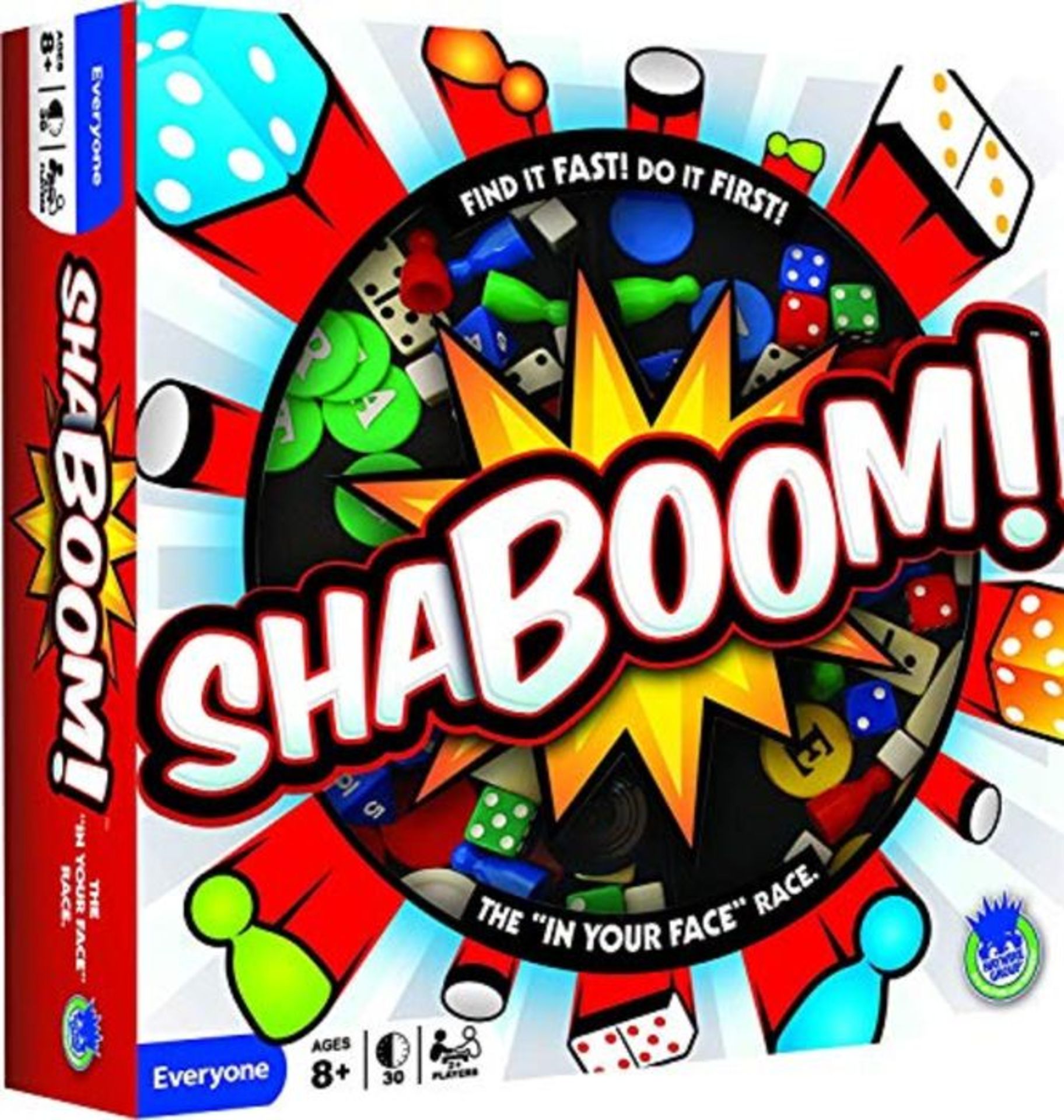 University Games 117 Shaboom Board Game, Multi