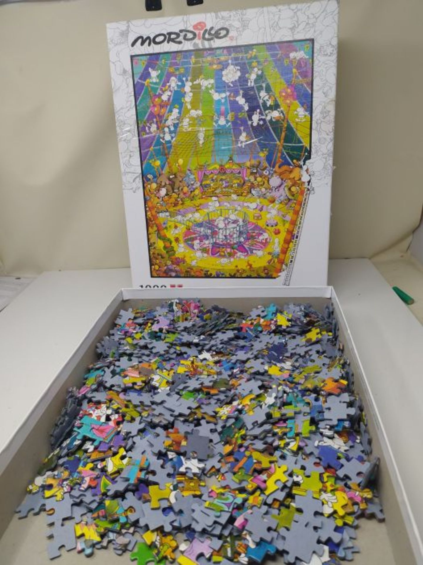 Clementoni - 39536 - Mordillo Puzzle - The Show - 1000 pieces - Made in Italy - jigsaw - Image 2 of 2