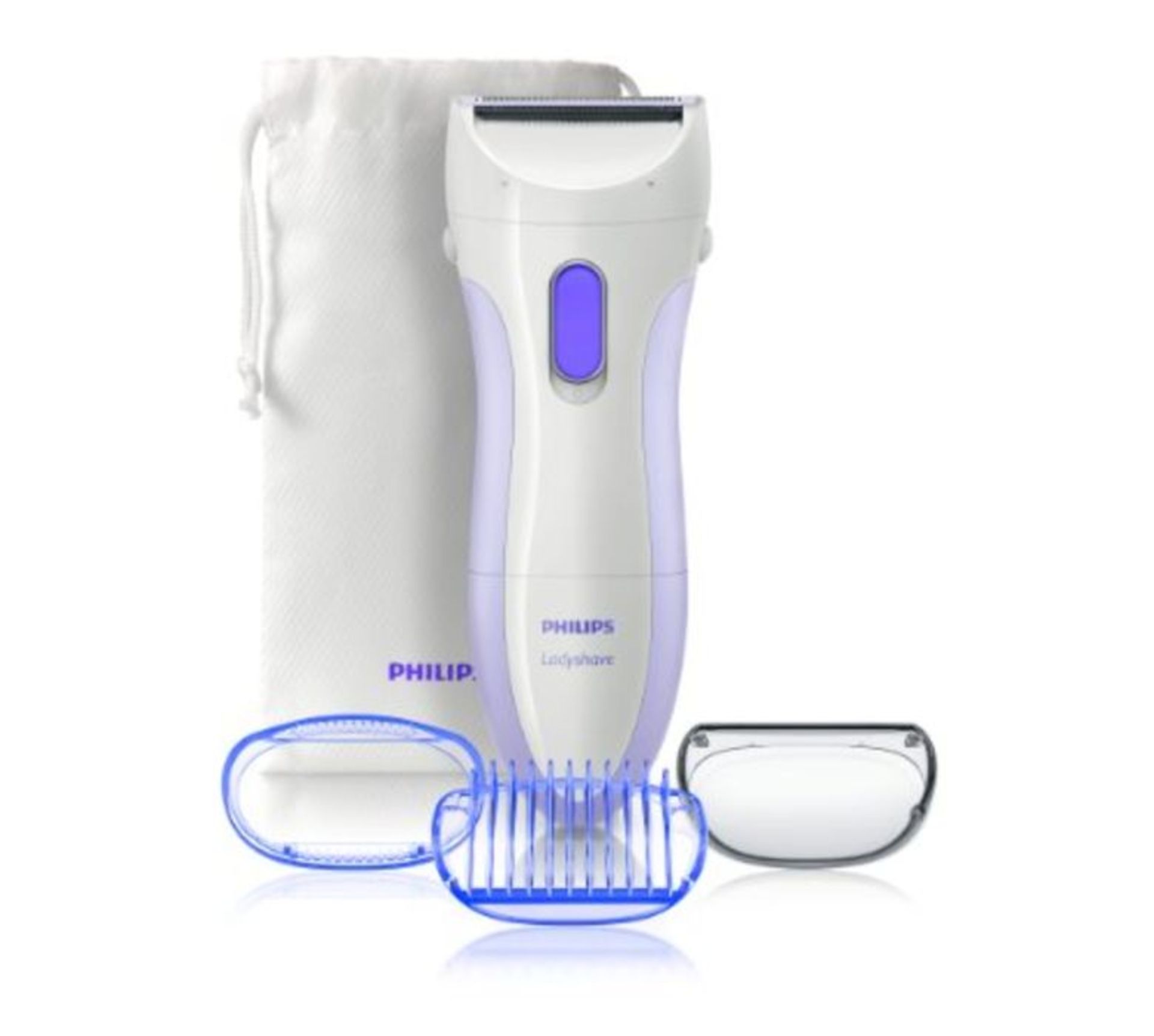 Philips Ladyshave Wet & Dry HP6342/00Â | Battery Operated Lady Shaver Lady Trimmer I