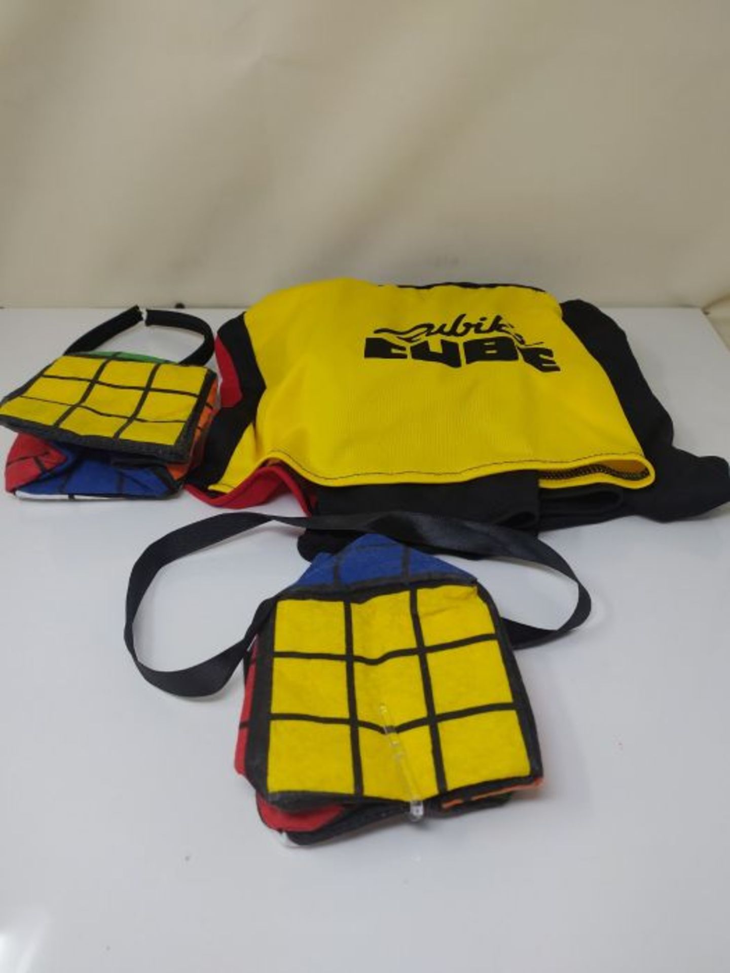 Smiffys Women's Rubik's Cube Costume, Dress, Headband & Bag, Size: L, Color: Multi, 38 - Image 2 of 2