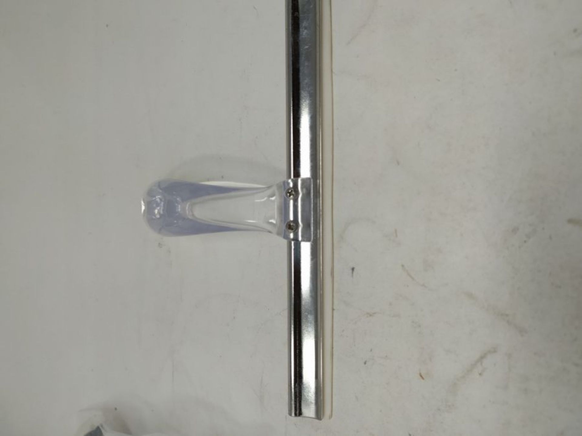 Command BATH32-SS-ES Shower Squeegee with Water-Resistant Strips, Satin Nickel/Clear - Image 2 of 2