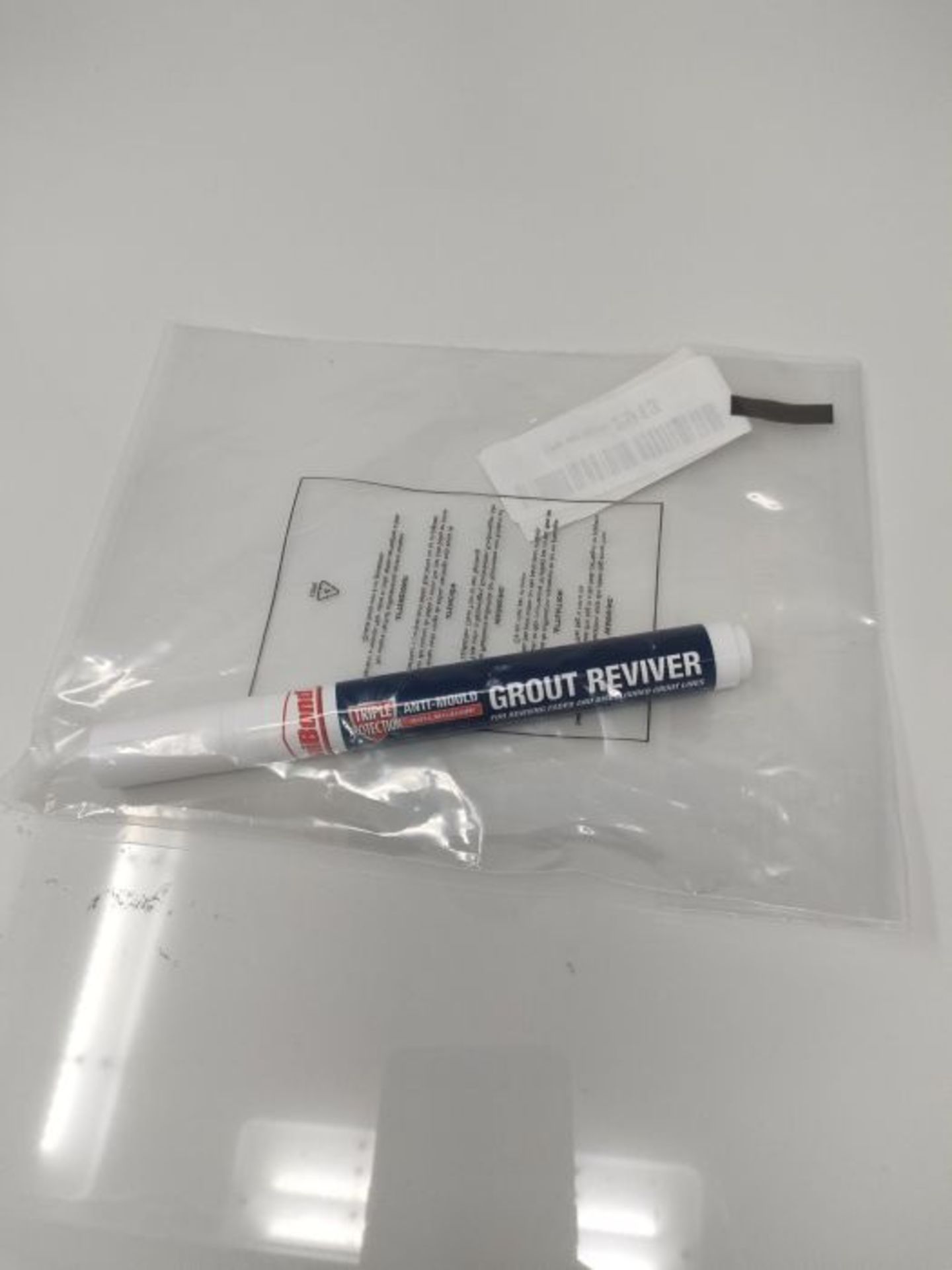 Unibond Grout Reviver Pen, White Grout Pen for Restoring Bathroom Grout Joints, Easy t - Image 2 of 3