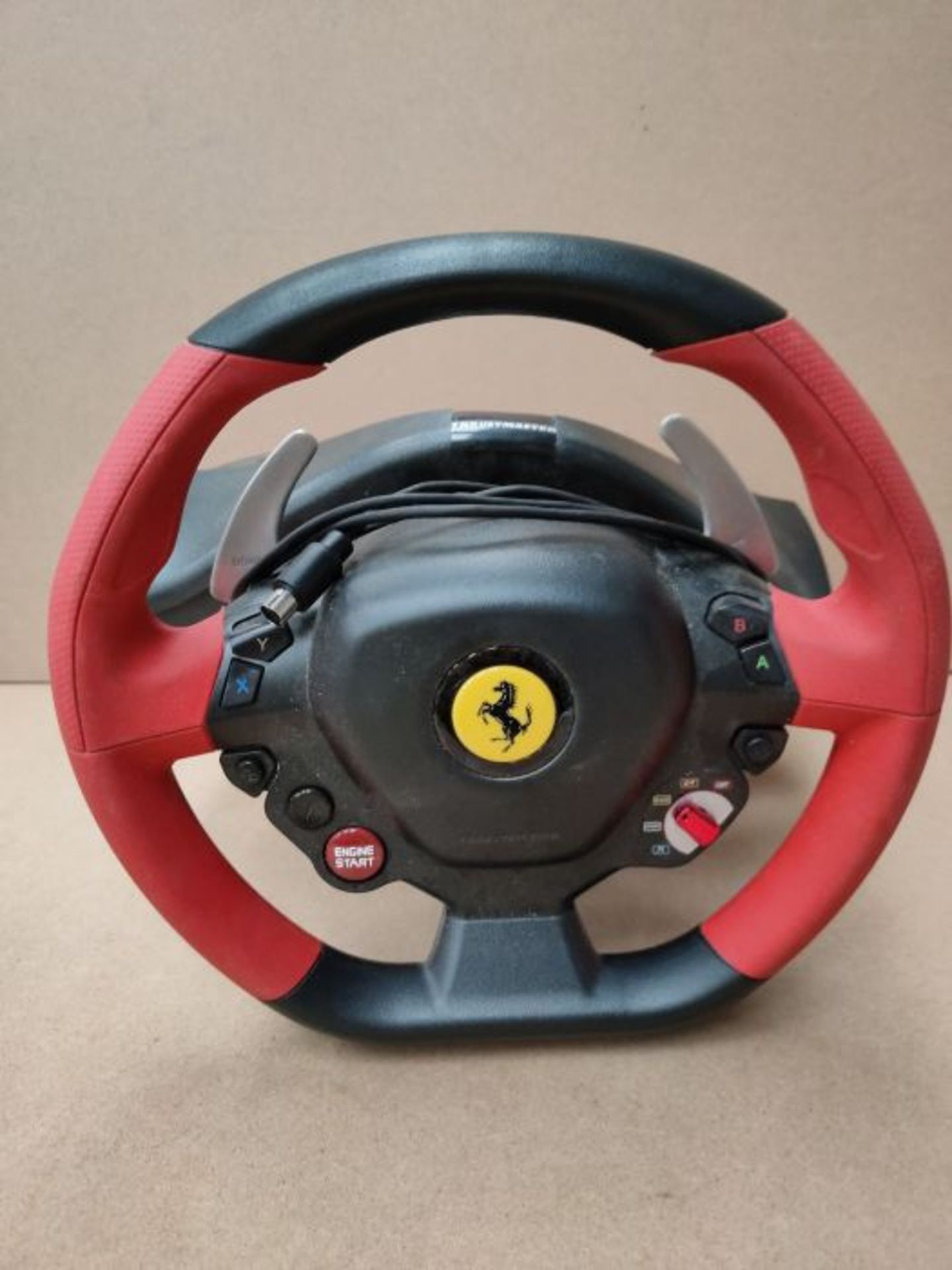 RRP £80.00 [INCOMPLETE] Thrustmaster Ferrari 458 Spider Racing Wheel - Wheel - Image 2 of 2