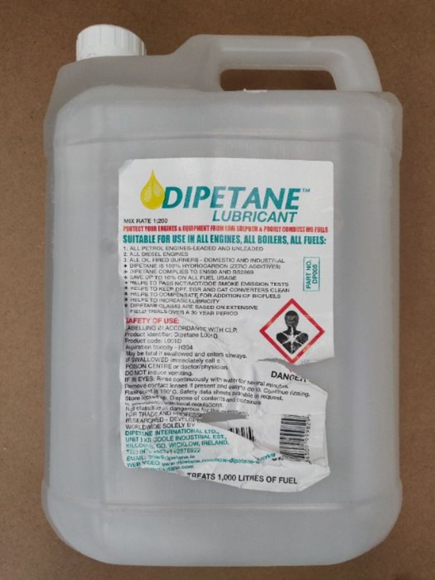 DIPETANE DP005 100% Hydro-crabon Fuel Treatment - Image 2 of 2