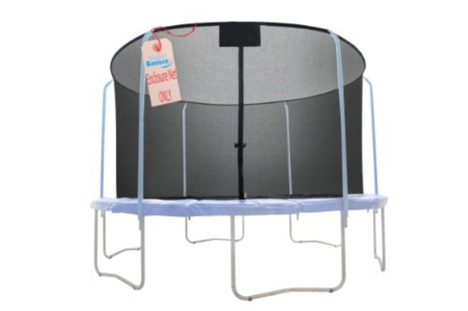 Upper Bounce Trampoline Replacement Enclosure Safety Net Fits For 12' Round Frames Usi