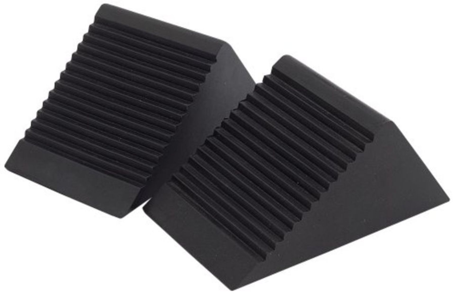 Draper 54500 Rubber Wheel Chock, Pack of 2