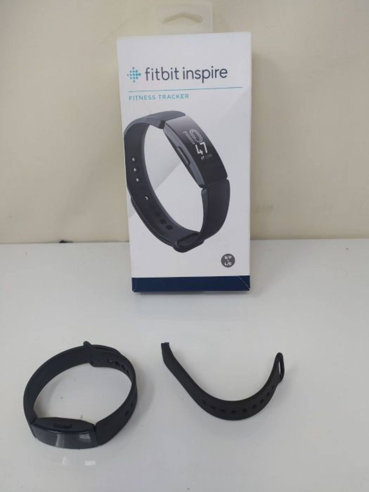 RRP £79.00 Fitbit Inspire Health & Fitness Tracker with Auto-Exercise Recognition, 5 Day Battery, - Image 2 of 2