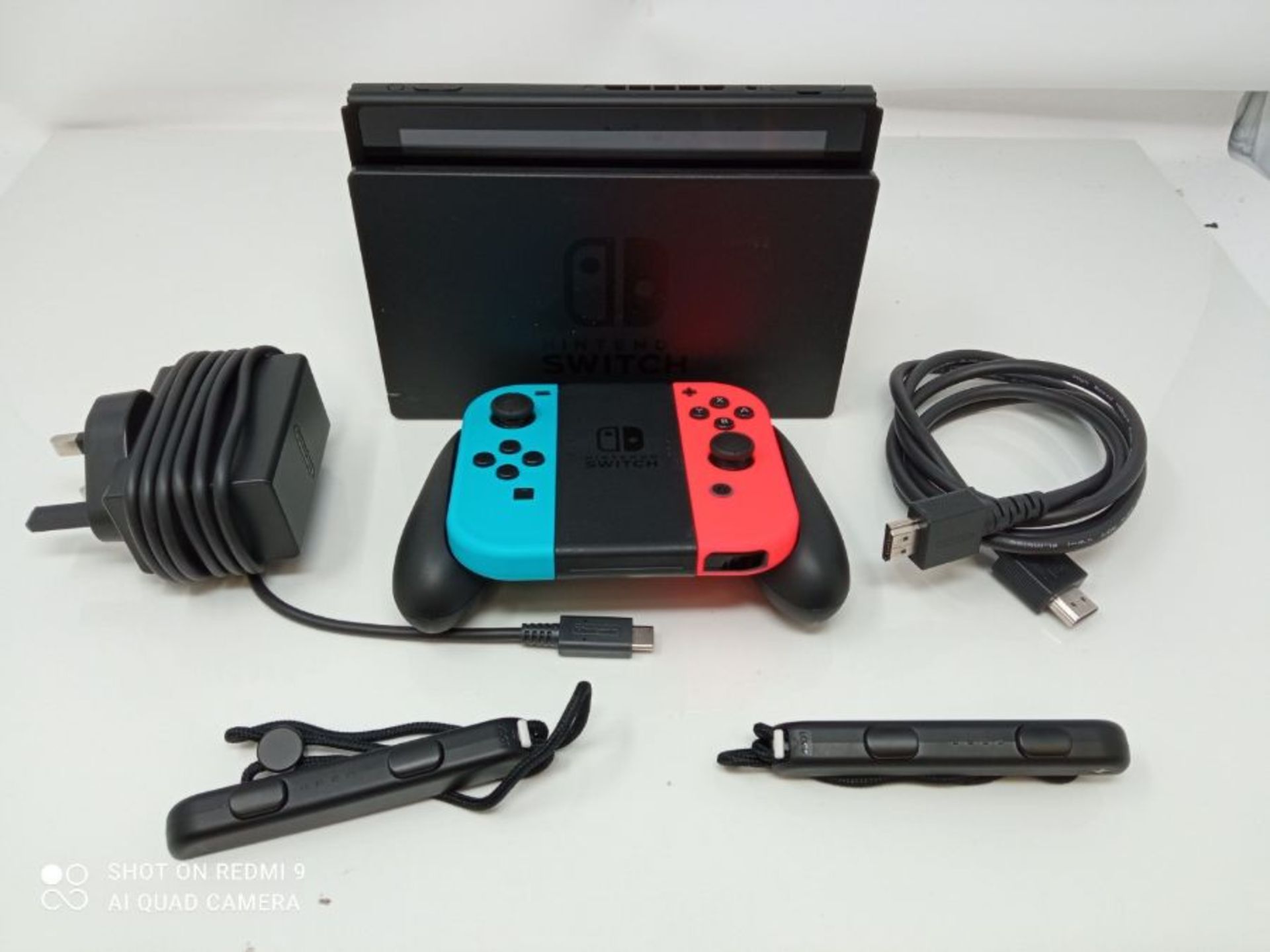 Nintendo Switch (Neon Red/Neon blue) - Image 2 of 3