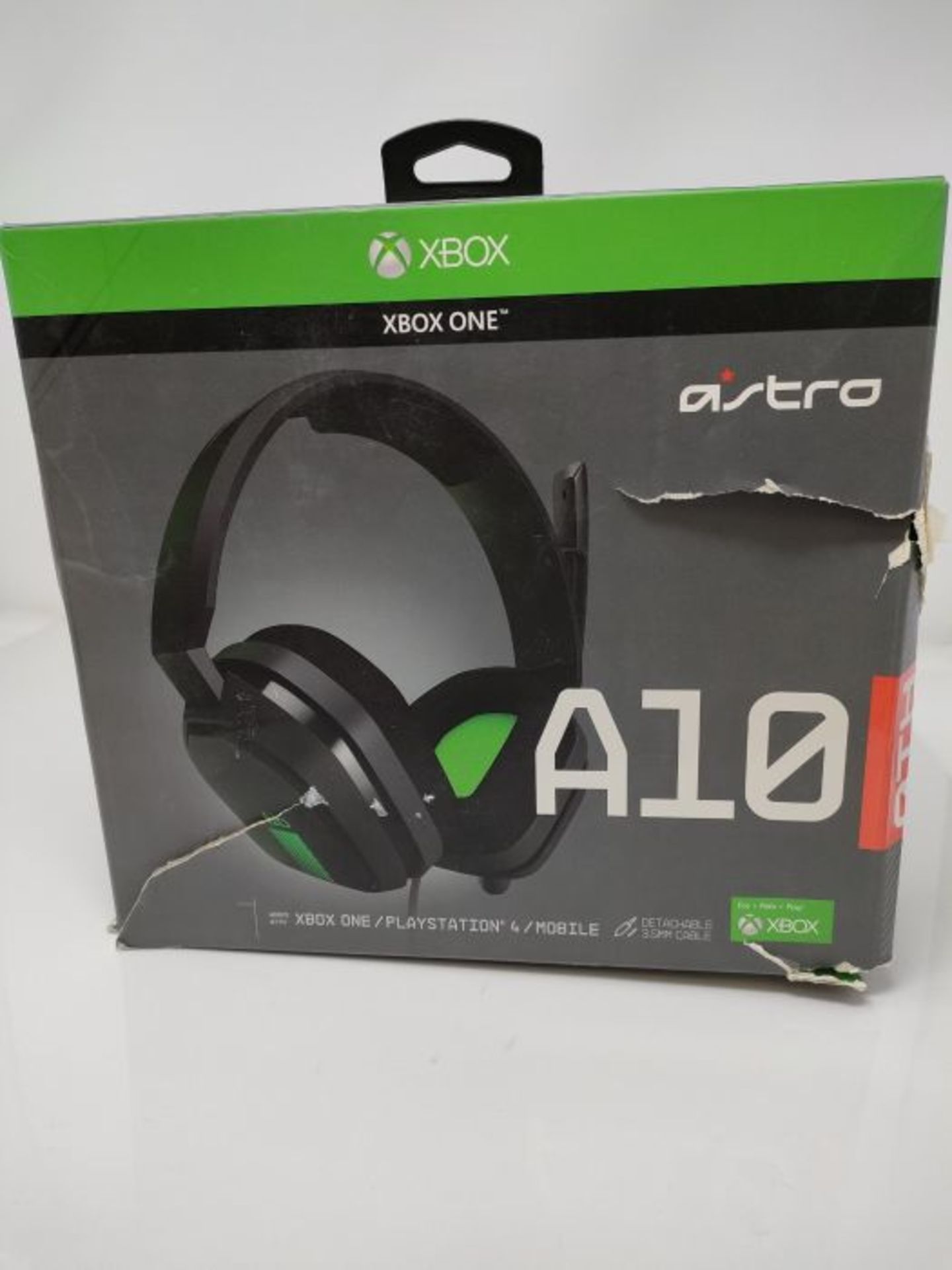 ASTRO Gaming A10 Gaming Headset - Green/Black - Xbox One (Renewed) - Image 2 of 3