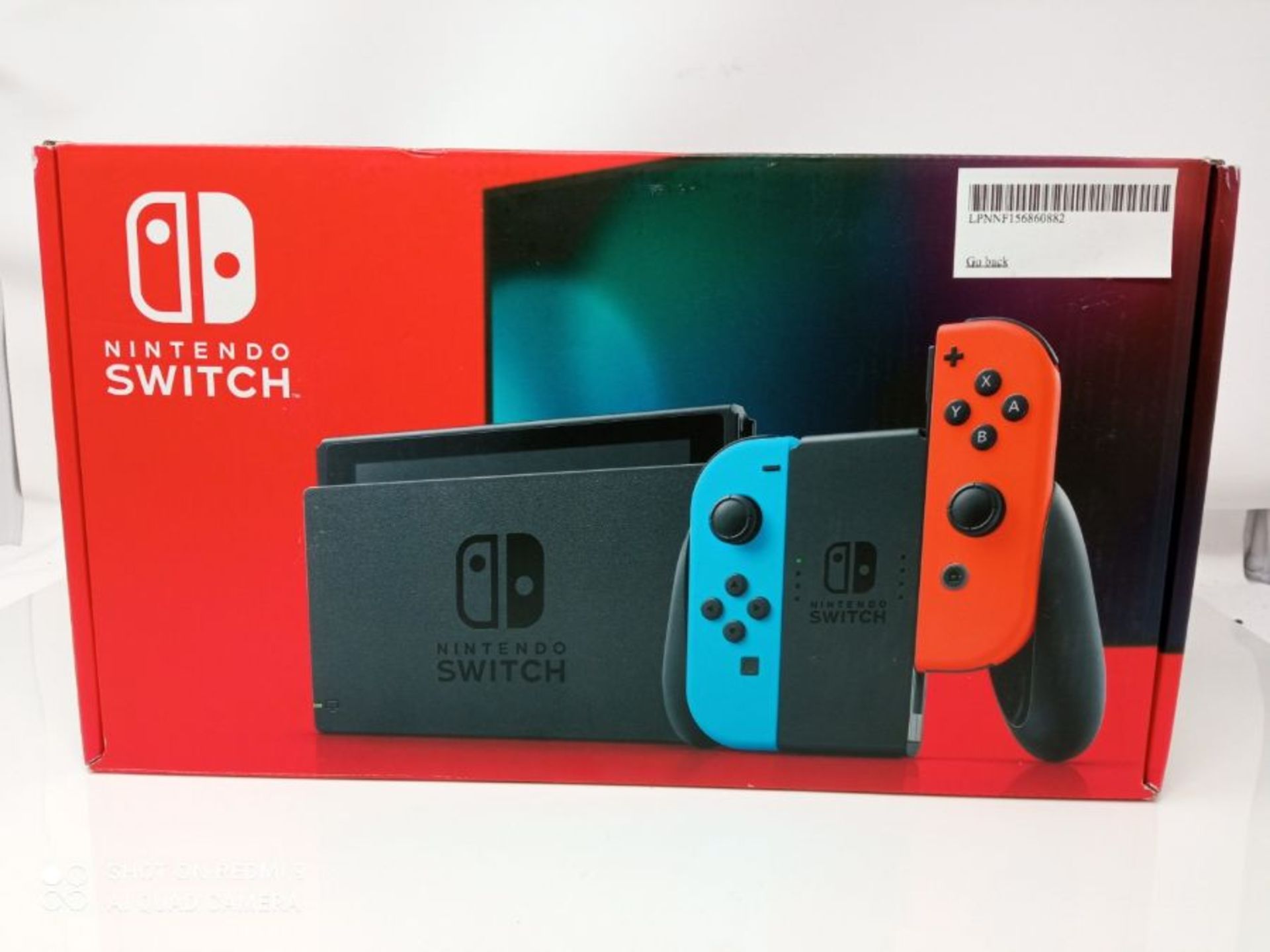 Nintendo Switch (Neon Red/Neon blue) - Image 3 of 3
