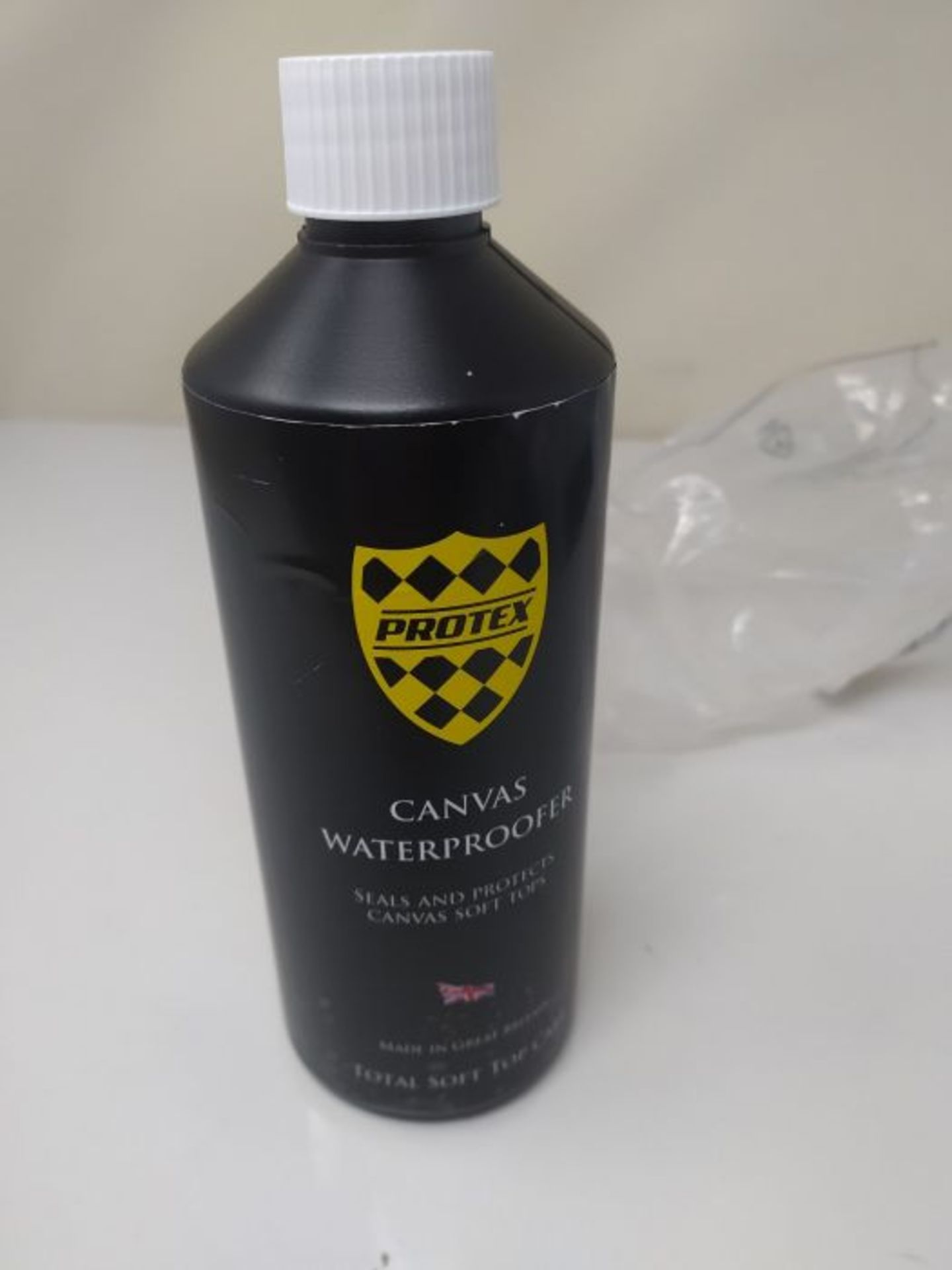 Protex World Convertible Soft Top Care Kit with Canvas Cleaner & Waterproofer - 500ml, - Image 2 of 2