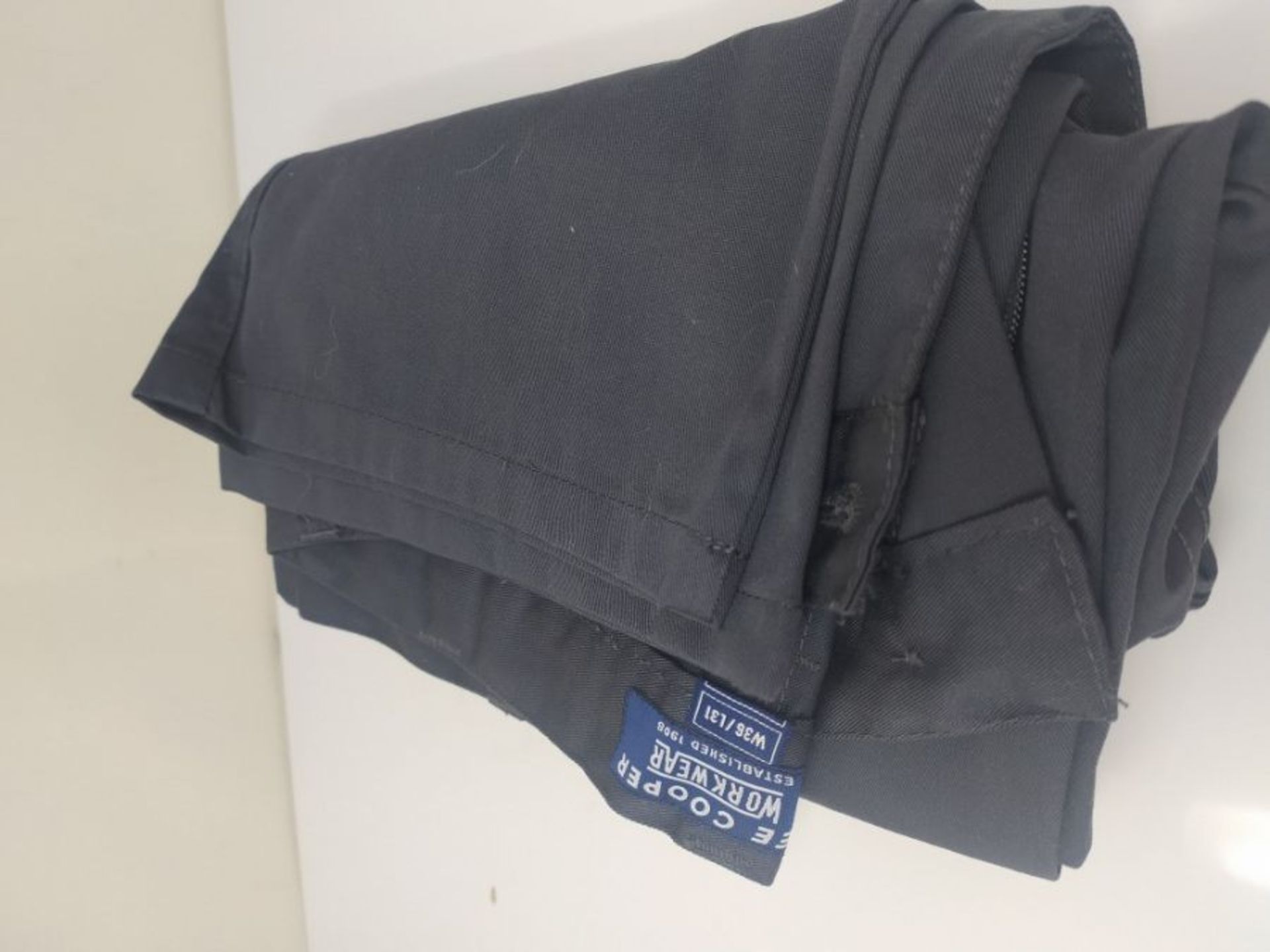 Lee Cooper Mens Classic Workwear Pant Cargo Trouser, Grey, 36W/31L (Regular) - Image 2 of 2