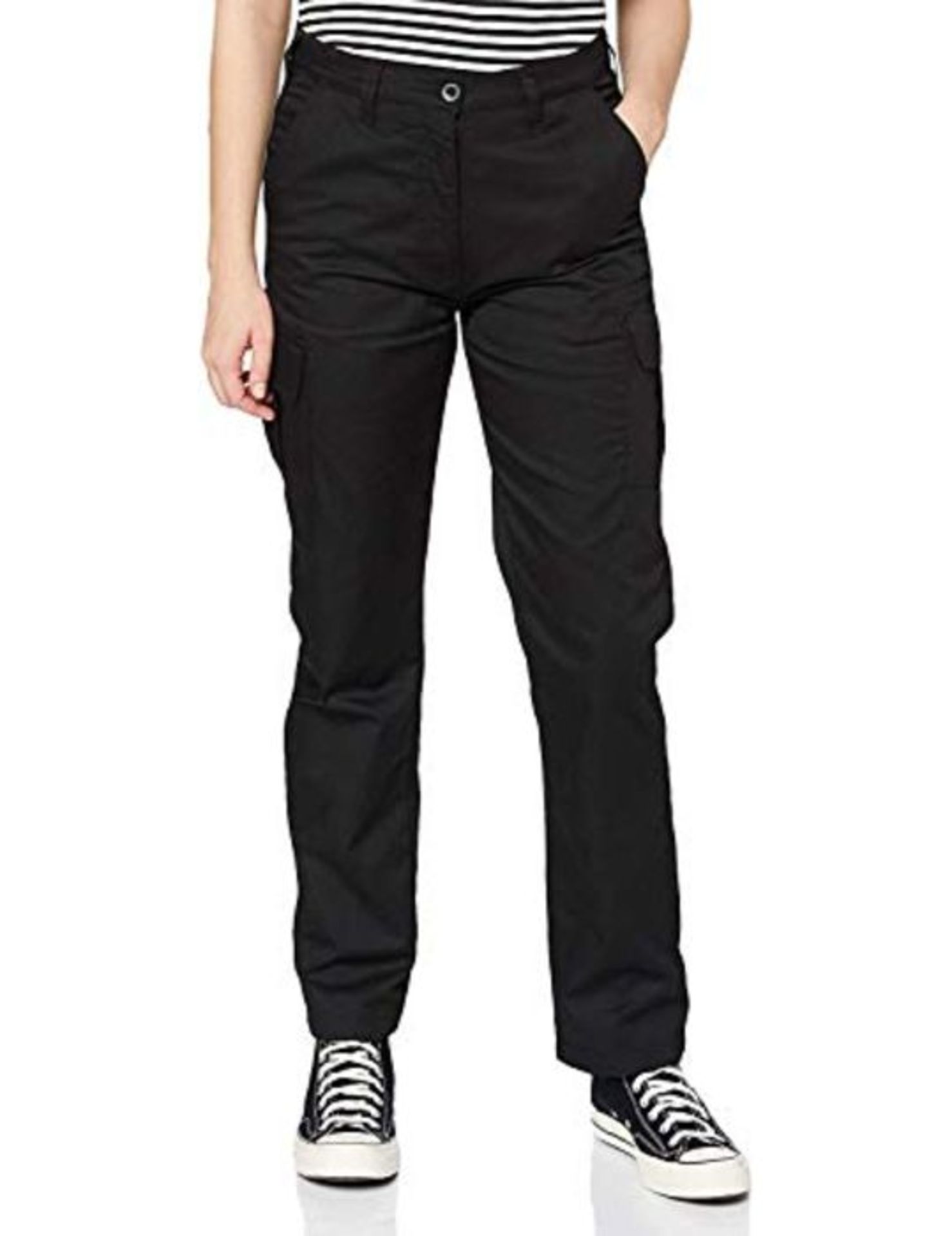 Lee Cooper Ladies Heavy Duty Easy Care Multi Pocket Work Safety Classic Cargo Pants Tr