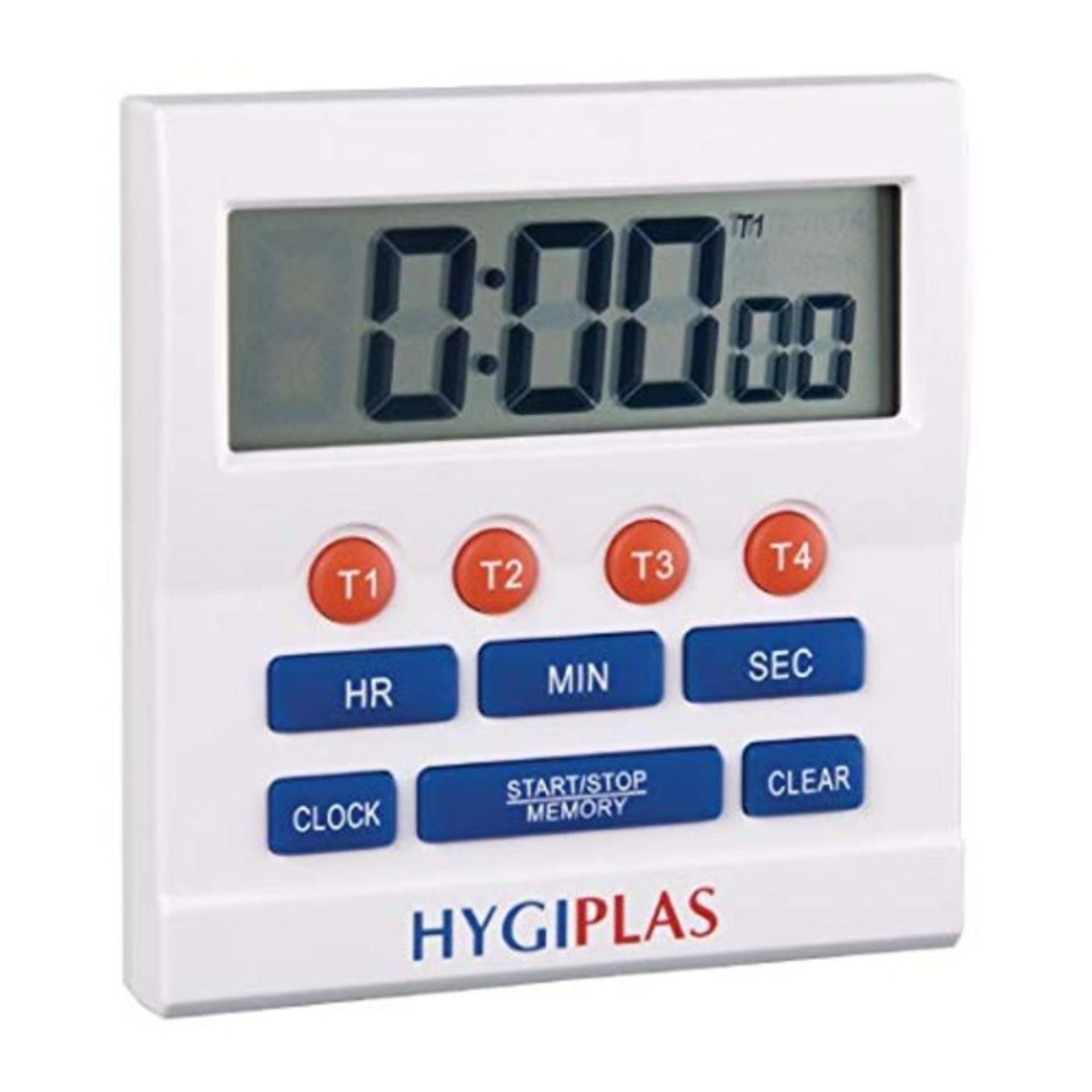 Hygiplas Big Digit Timer 80X80X25mm Kitchen Catering Food Preparation