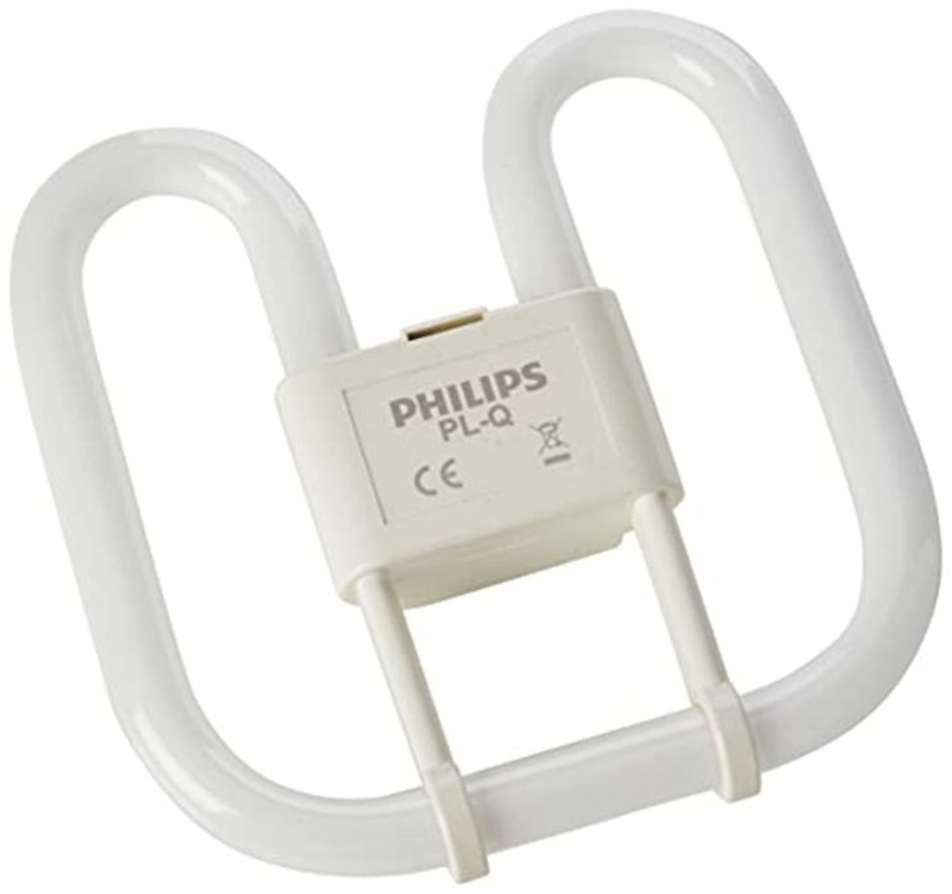 Philips PL-Q 16W GR10Q 4 Pin Compact Fluorescent Light Bulb - 16W/830/4P Warm White Li
