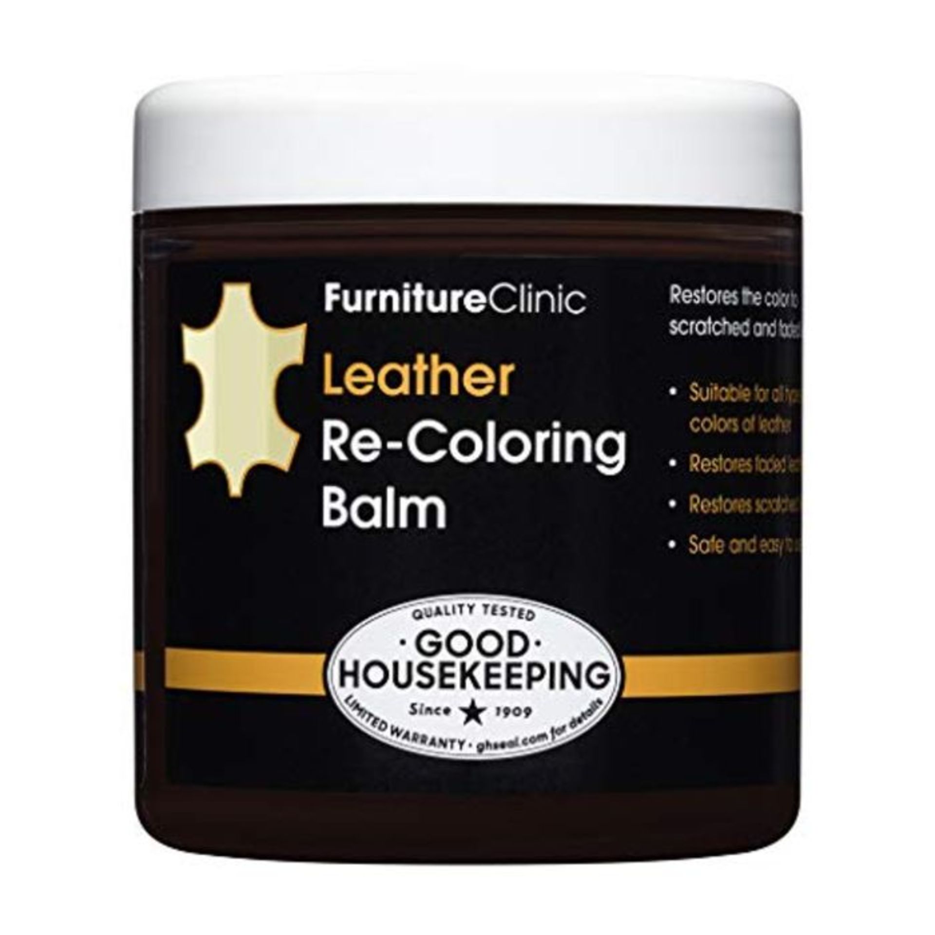 Furniture Clinic Leather Recolouring Balm - Leather Color Restorer for Furniture, Leat