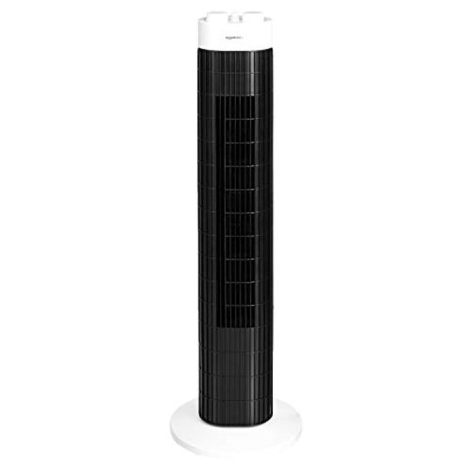Amazon Basics 3 Speed Oscillating Portable Tower Fan with Timer, 45 W