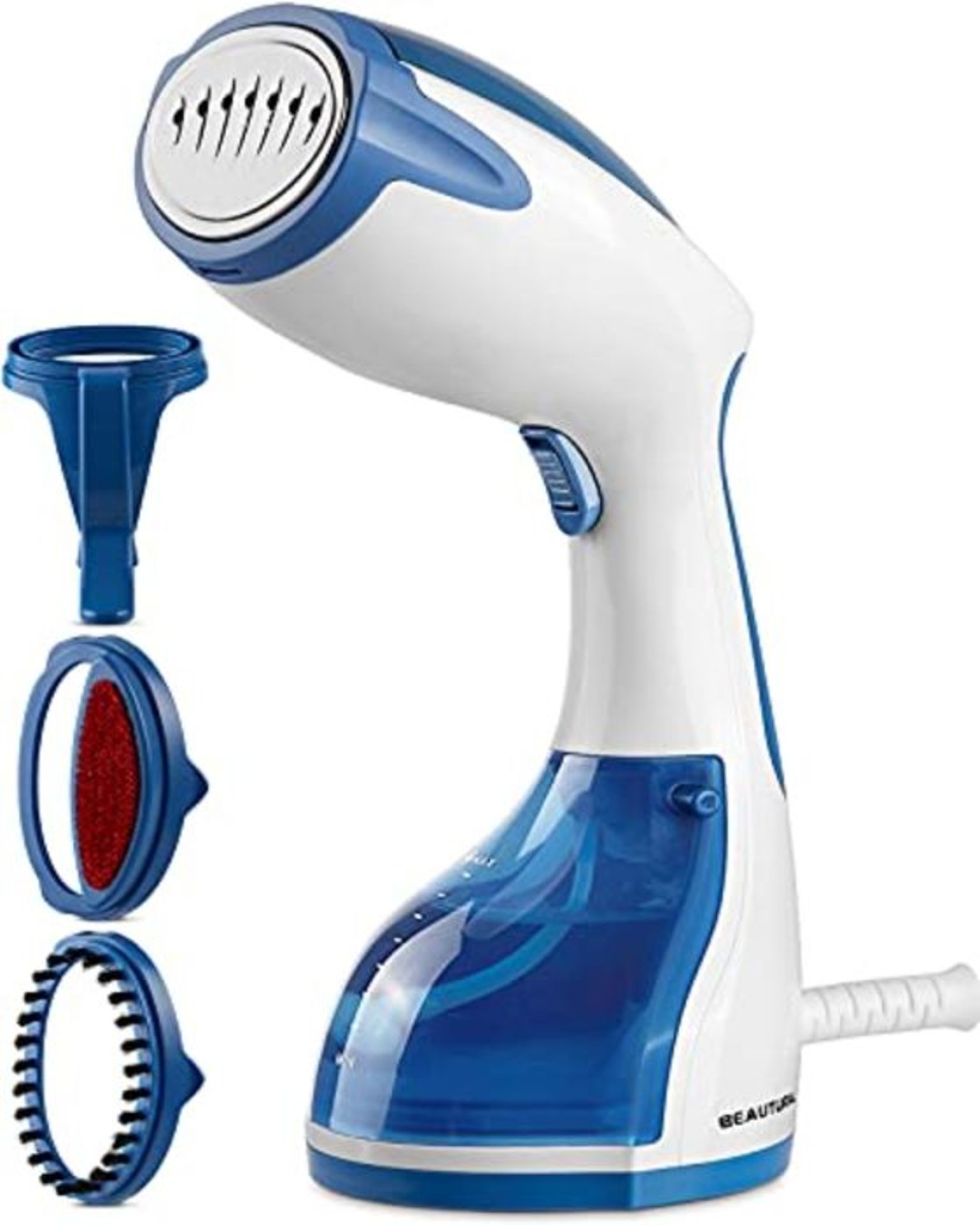BEAUTURAL Clothes Steamer Handheld Garment Steamer for Home and Travel, Vertically & H