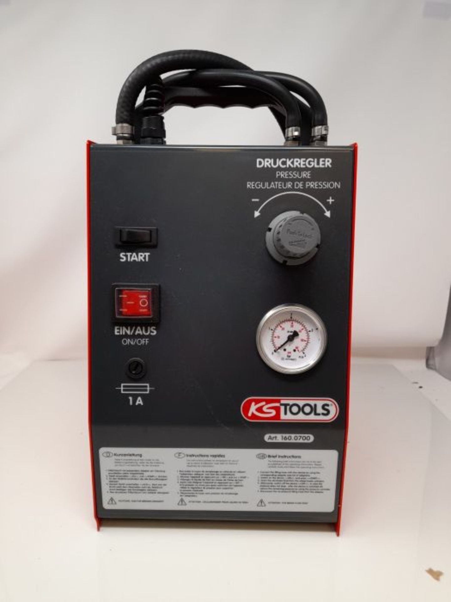 RRP £367.00 KS Tools 160.0700 Brake bleeder, 5 litre - Image 2 of 3