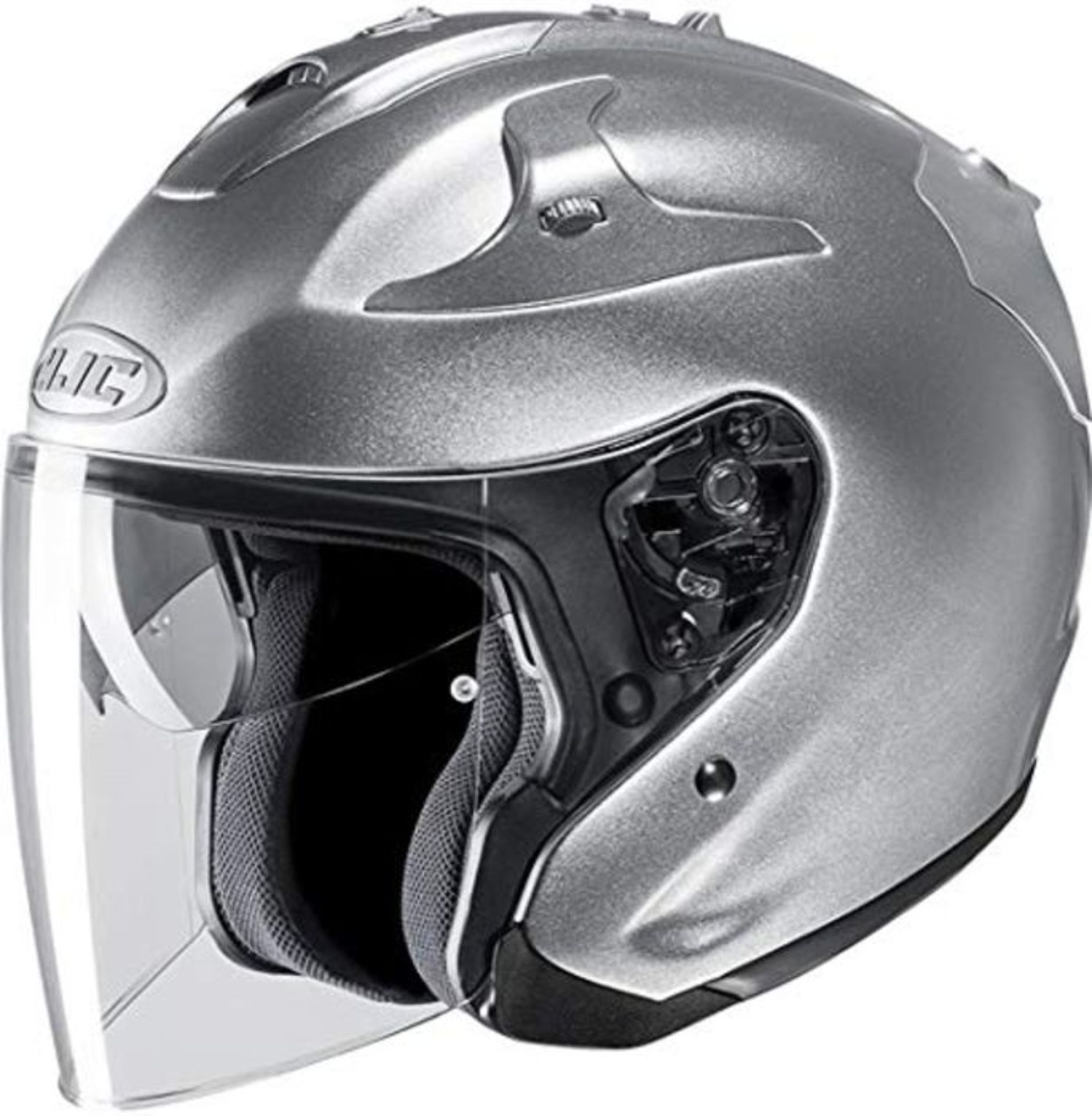 RRP £176.00 HJC FG-JET Motorcycle Helmet, Grey, Size S
