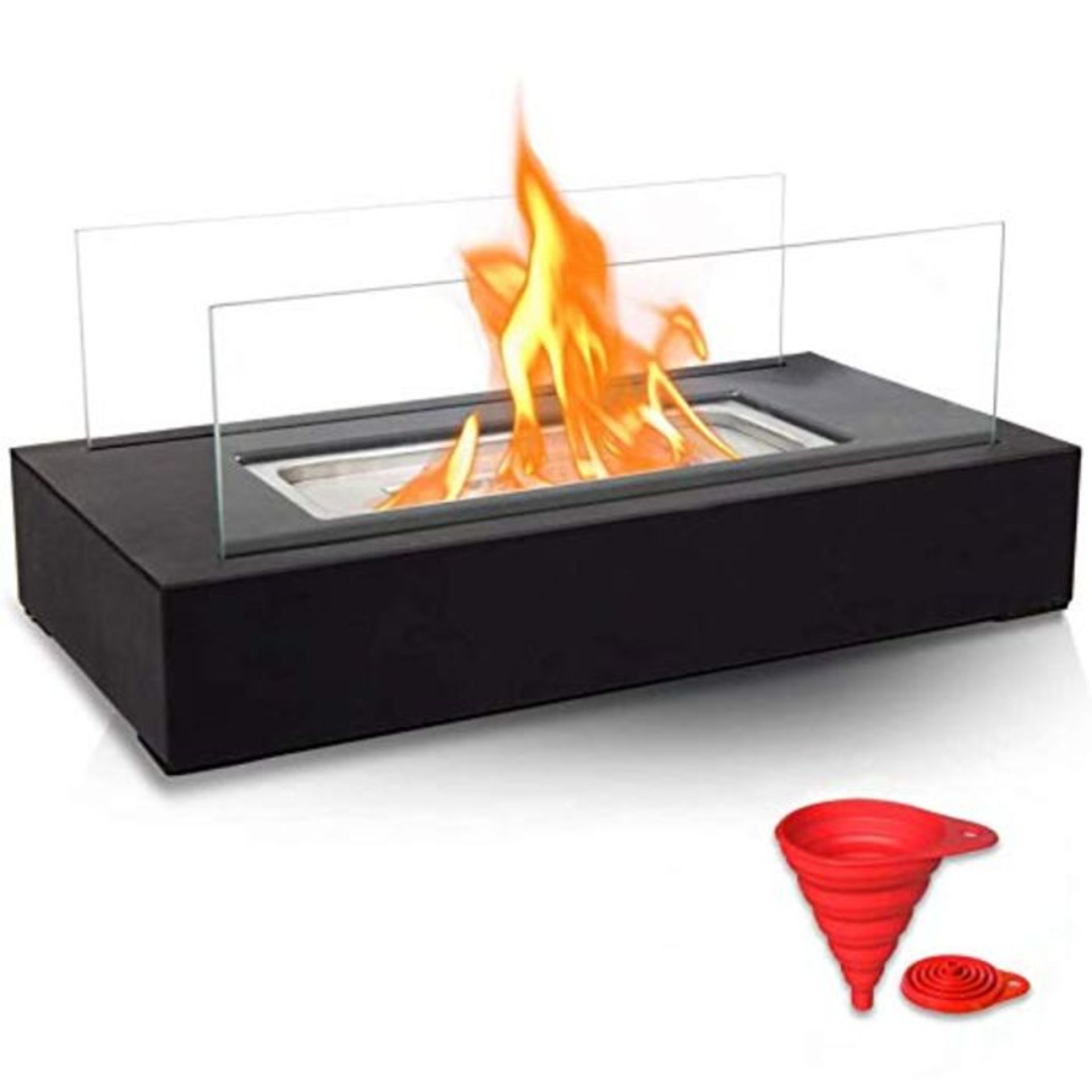 BRIAN & DANY Tabletop Portable Bio Ethanol Fireplace