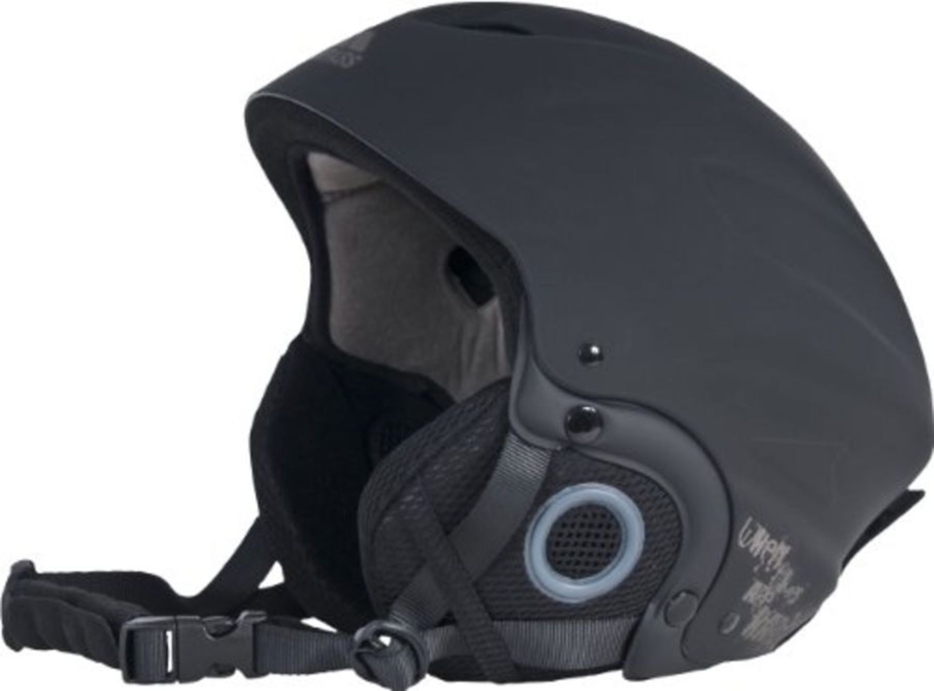 SKYHIGH Unisex Ski Helmet BLACK M