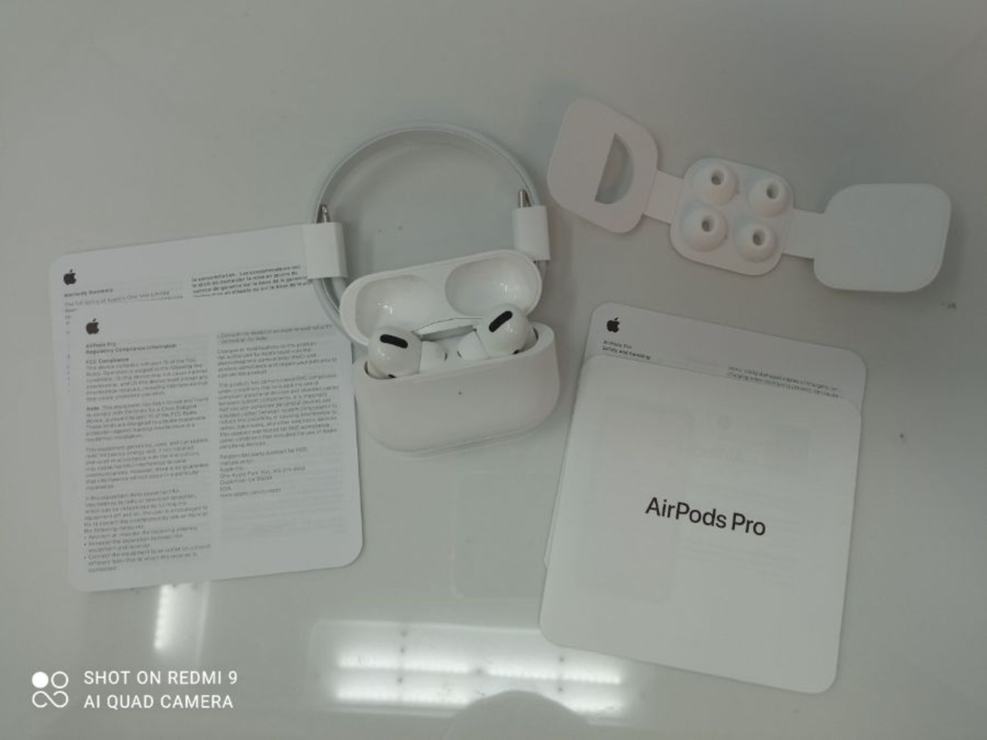 RRP £249.00 Apple AirPods Pro with wireless case - Image 2 of 3