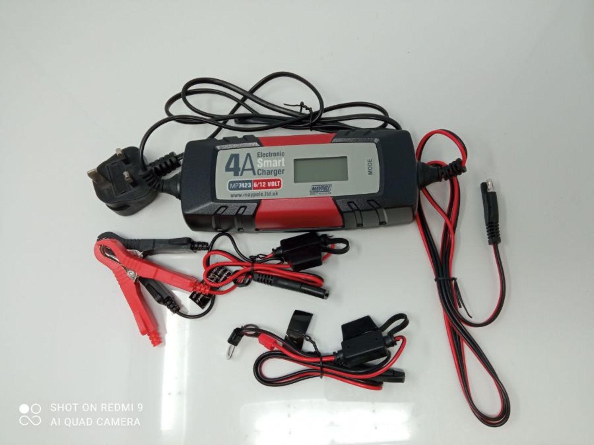 Maypole 7423A Battery Charger Auto Electronic 4A 12V - Image 3 of 3
