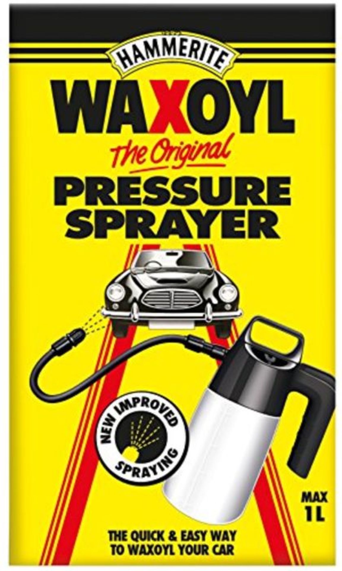 Waxoyl 6141711 High Pressure Sprayer - white/black