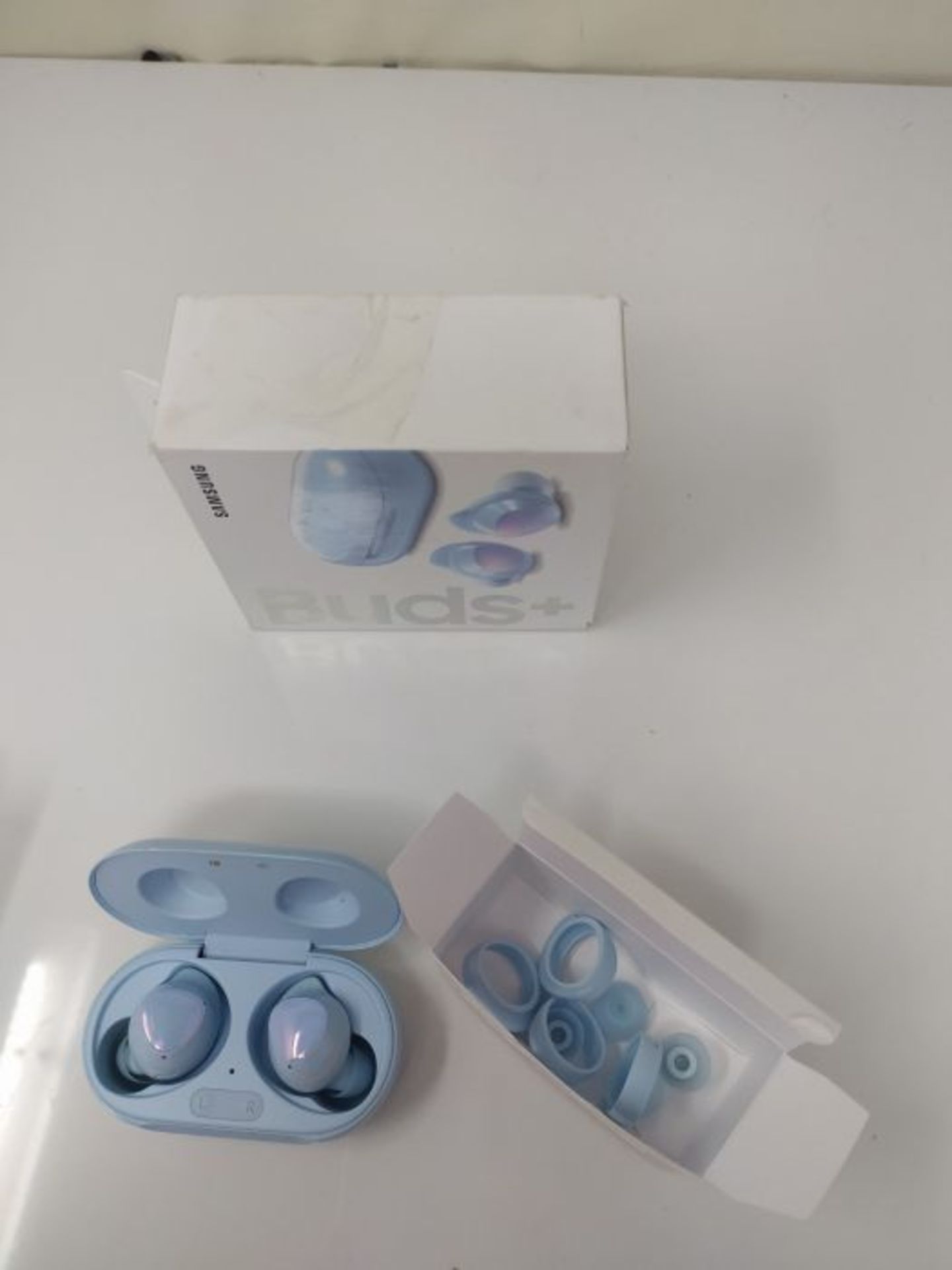 RRP £72.00 Samsung Galaxy Buds+ - Blue (UK Version) - Image 2 of 2