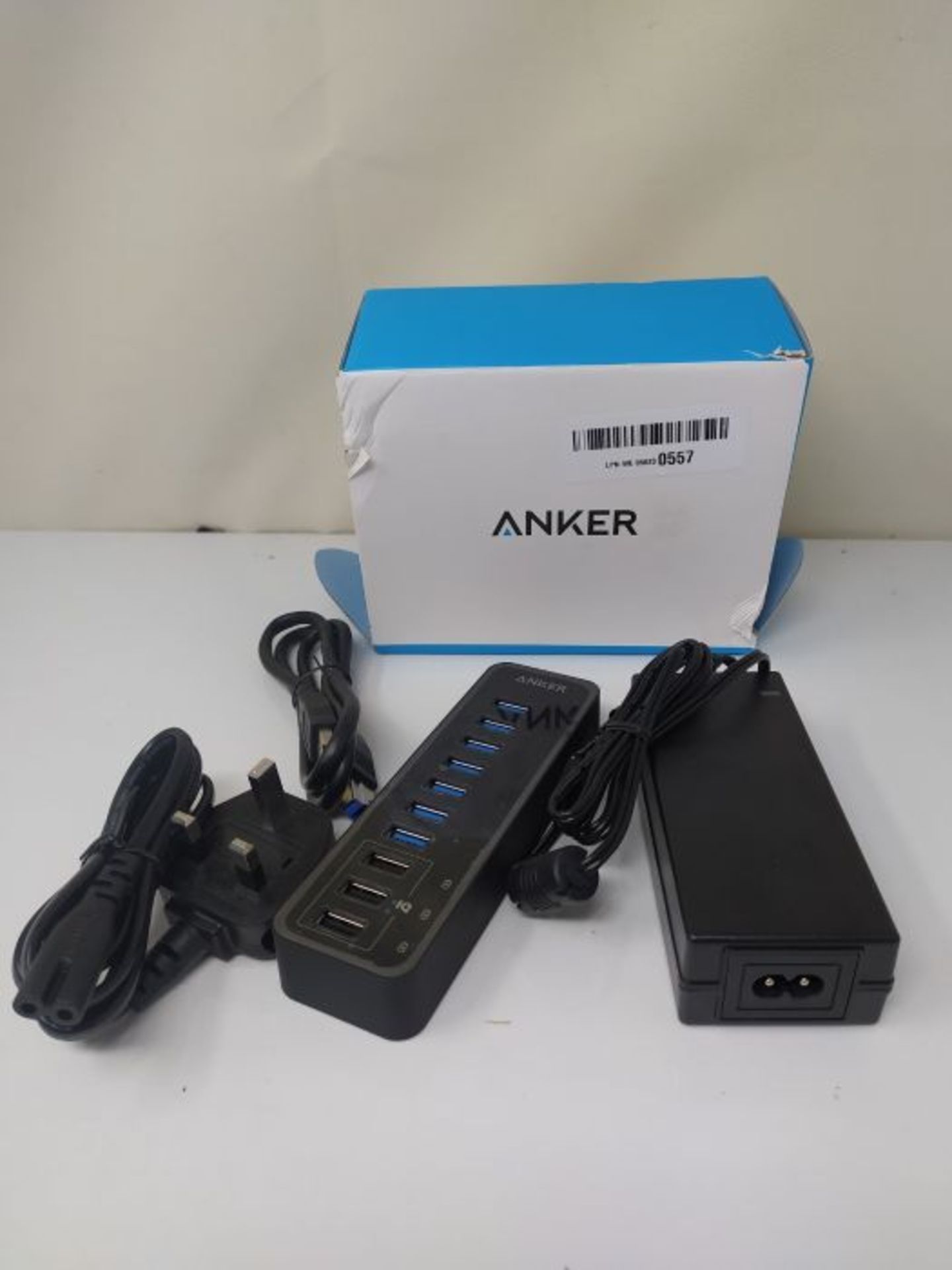 Anker 10 Port 60W Data Hub with 7 USB 3.0 Ports and 3 PowerIQ Charging Ports for Macbo - Image 2 of 2