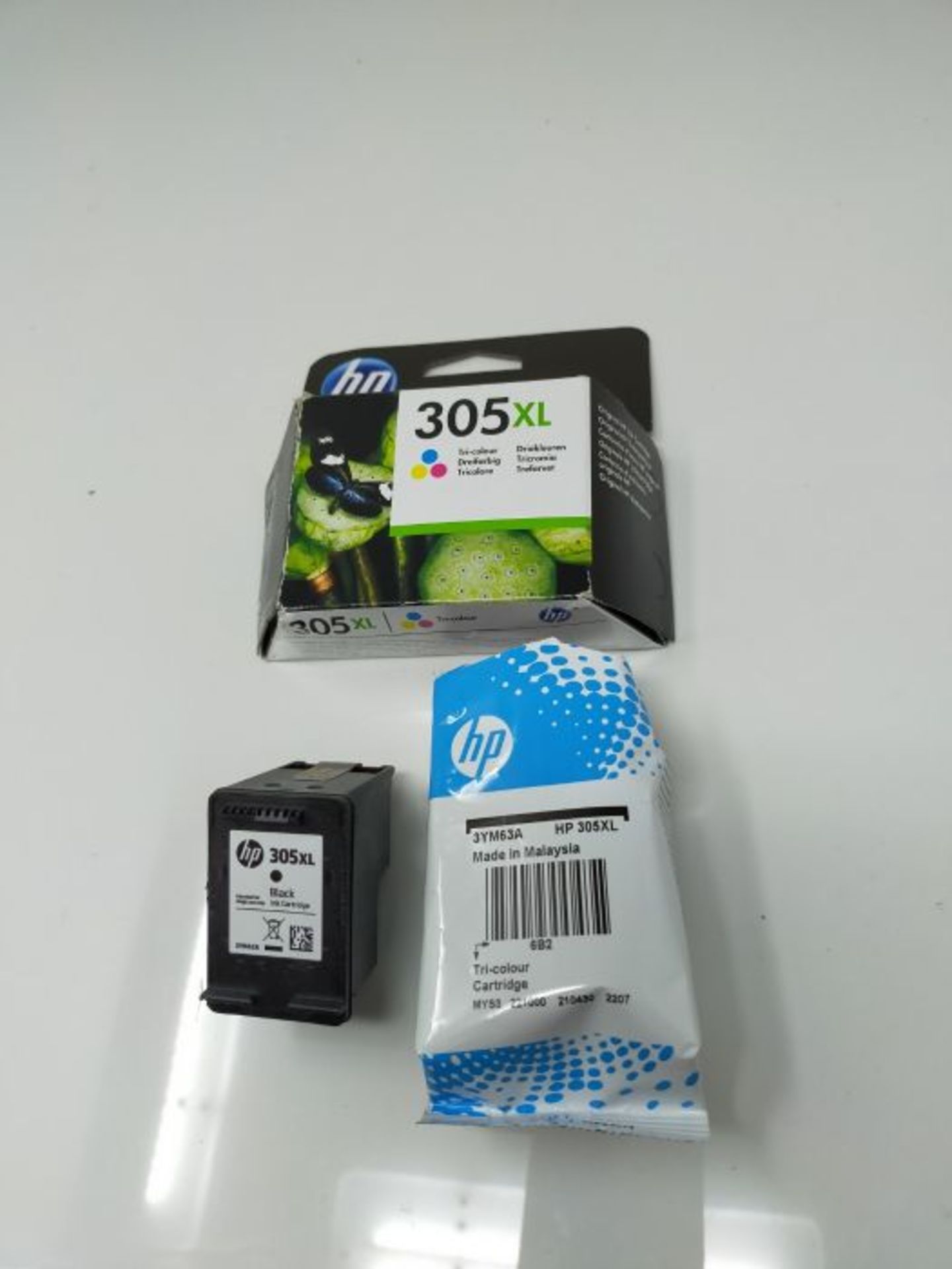 HP 3YM63AE 305XL High Yield Original Ink Cartridge, Tri-color, Single Pack - Image 3 of 3