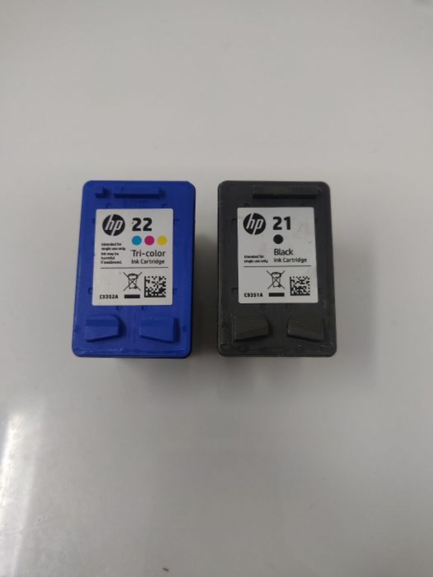 HP SD367AE 21/22 Original Ink Cartridges, Black and Tri-color, Multipack - Image 2 of 2