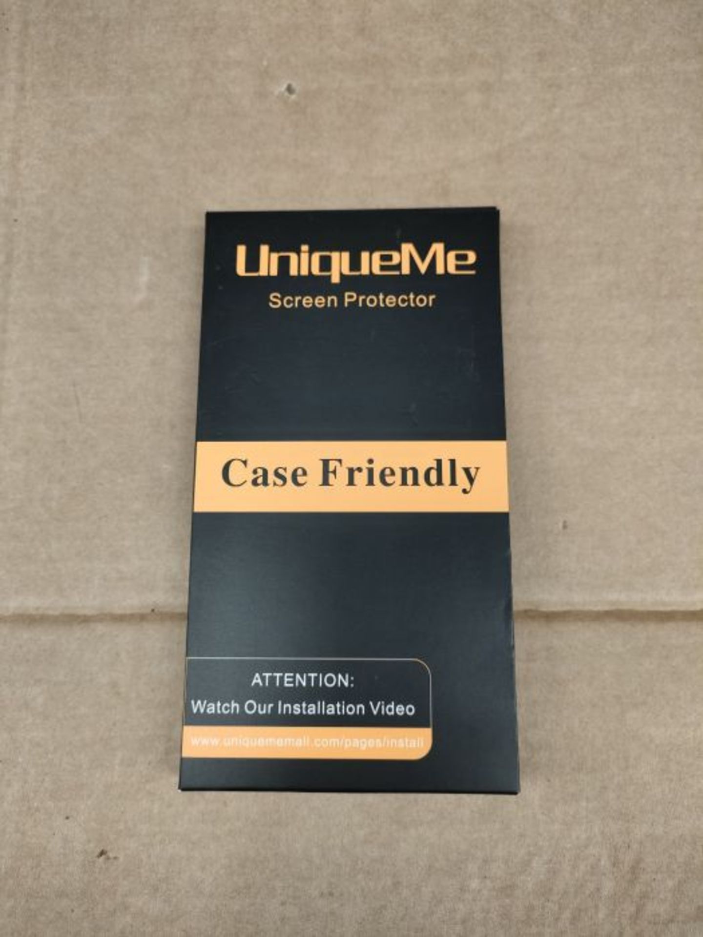 [2 PACK] UniqueMe Tempered Glass Privacy Screen Protector Compatible with iPhone 12 Pr - Image 2 of 3